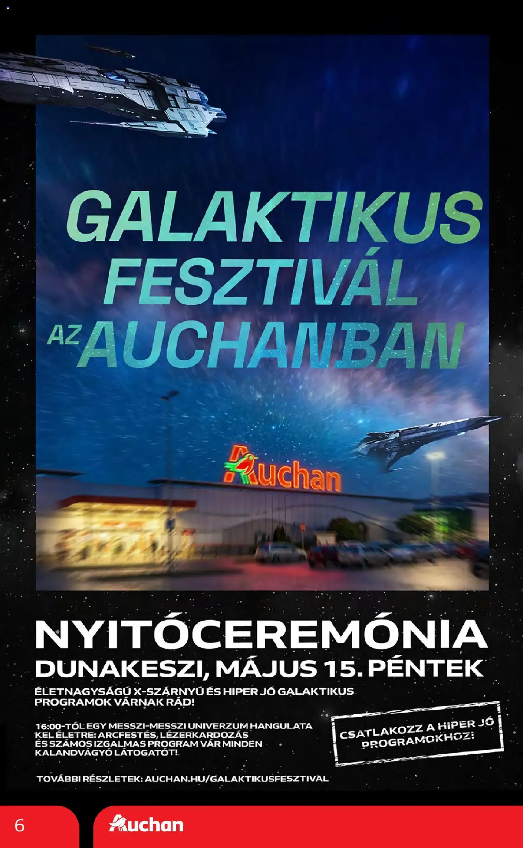Auchan akciós újság - 2026.05.14. érvényes szórólap 6 oldal 58 oldalból