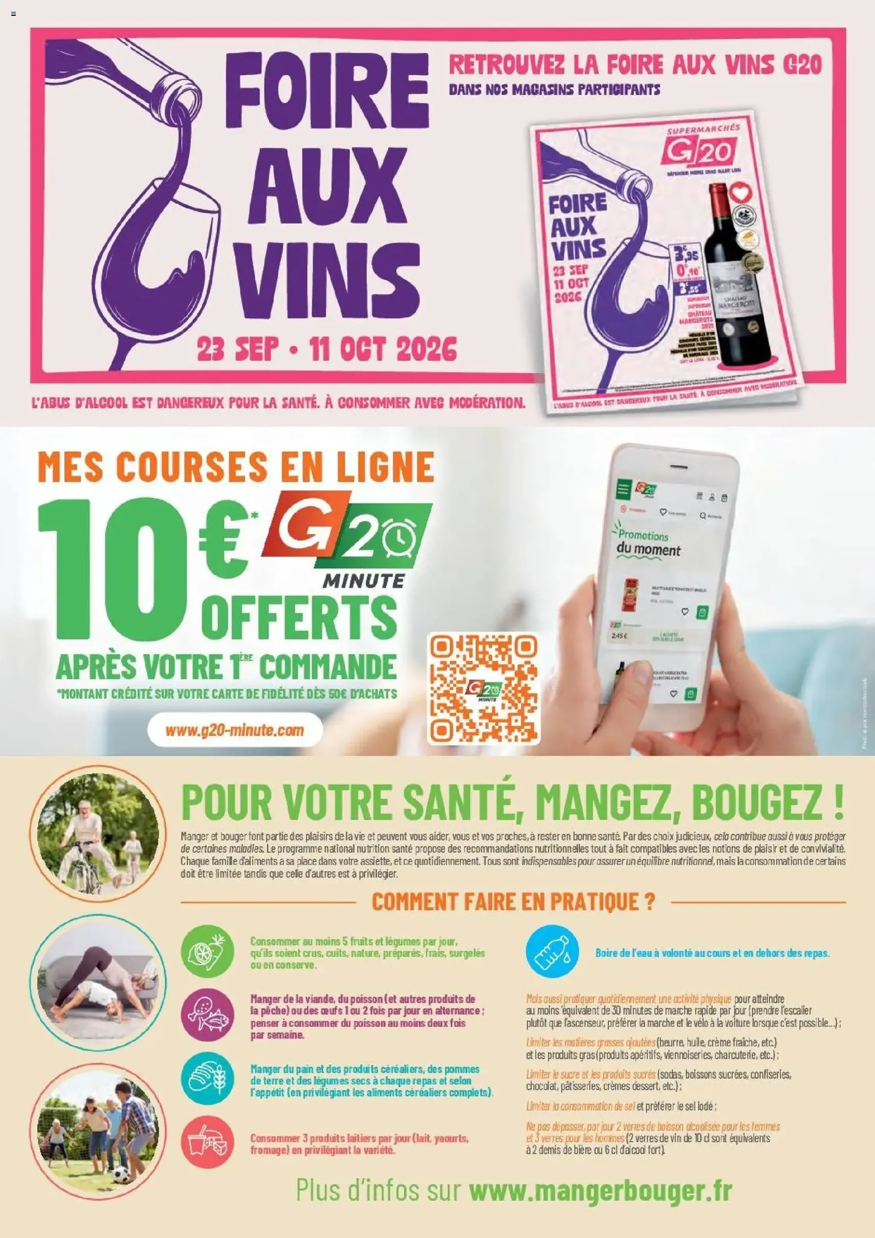 G20 Supermarchés catalogue - brochure valable à partir du 23/09/2026, page 2 sur 20