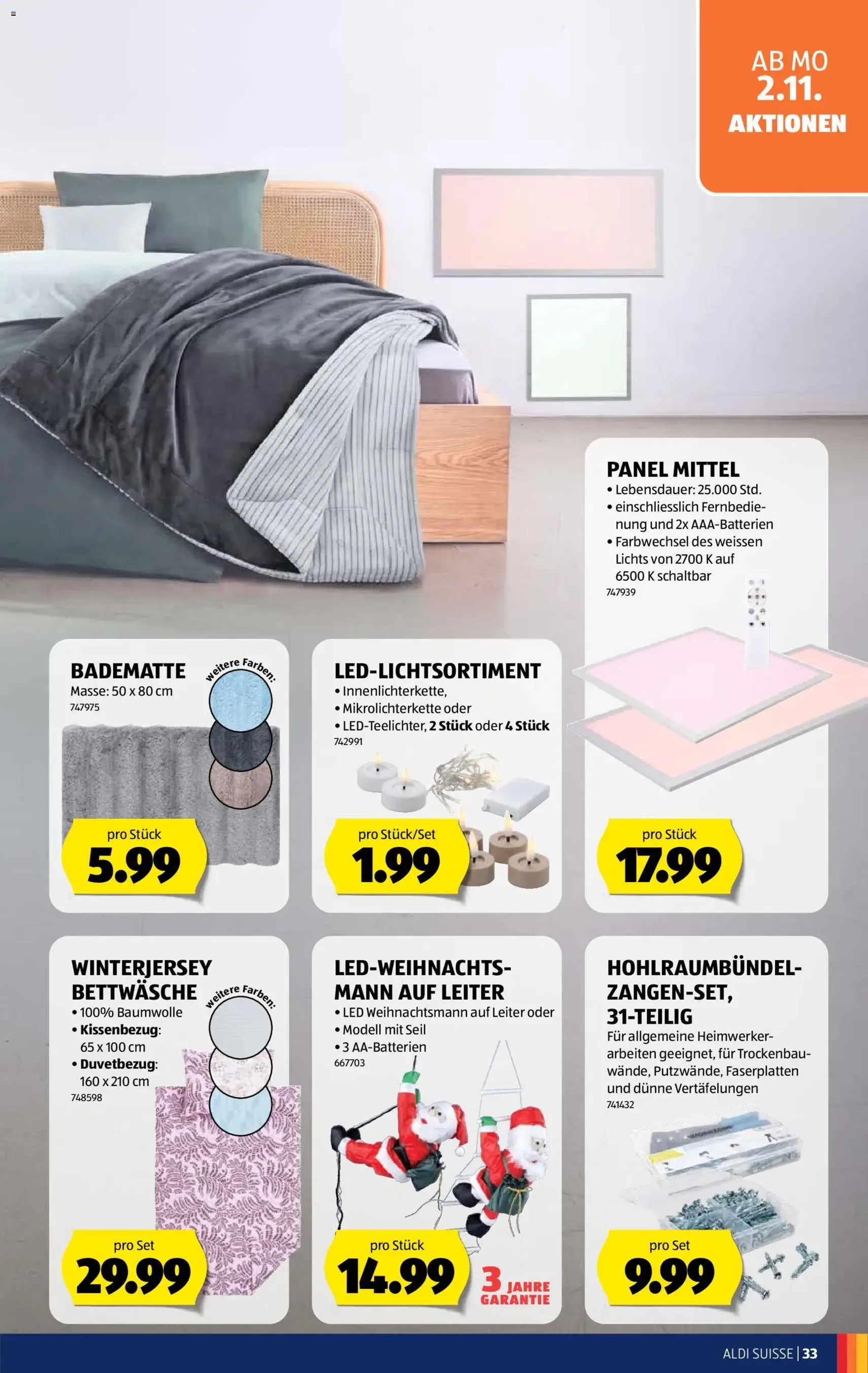 Aldi aktionen - Gültiger Prospekt ab 29.10.2026, Seite 33 von insgesamt 38