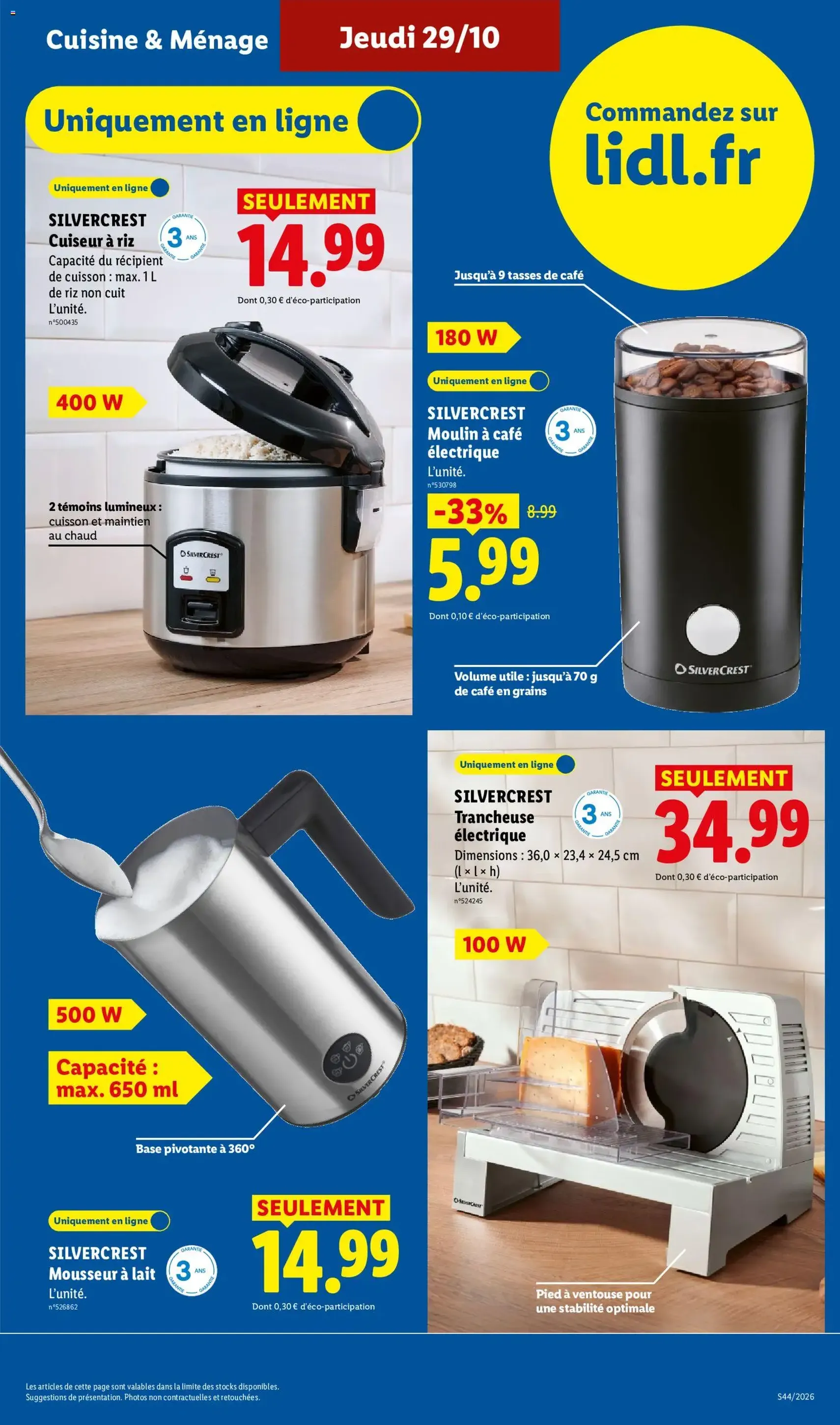 LIDL catalogue - brochure valable à partir du 29/10/2026, page 7 sur 64