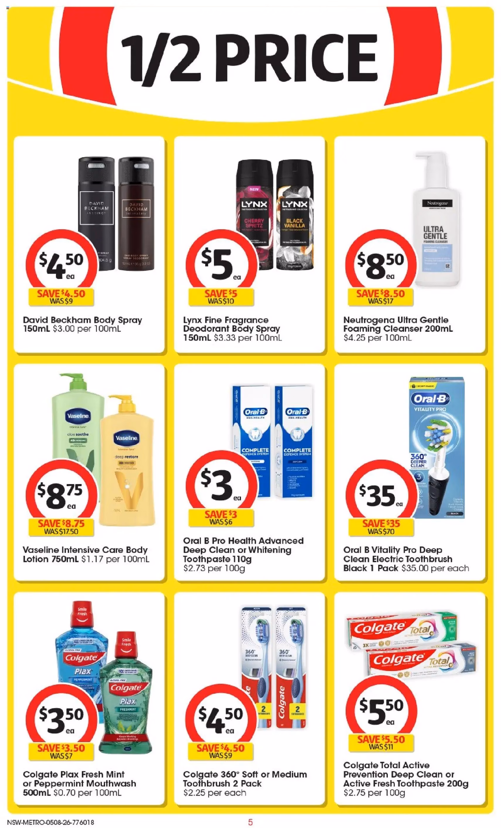 Coles catalogue - valid flyer from 04/08/2026, page 5 of 52