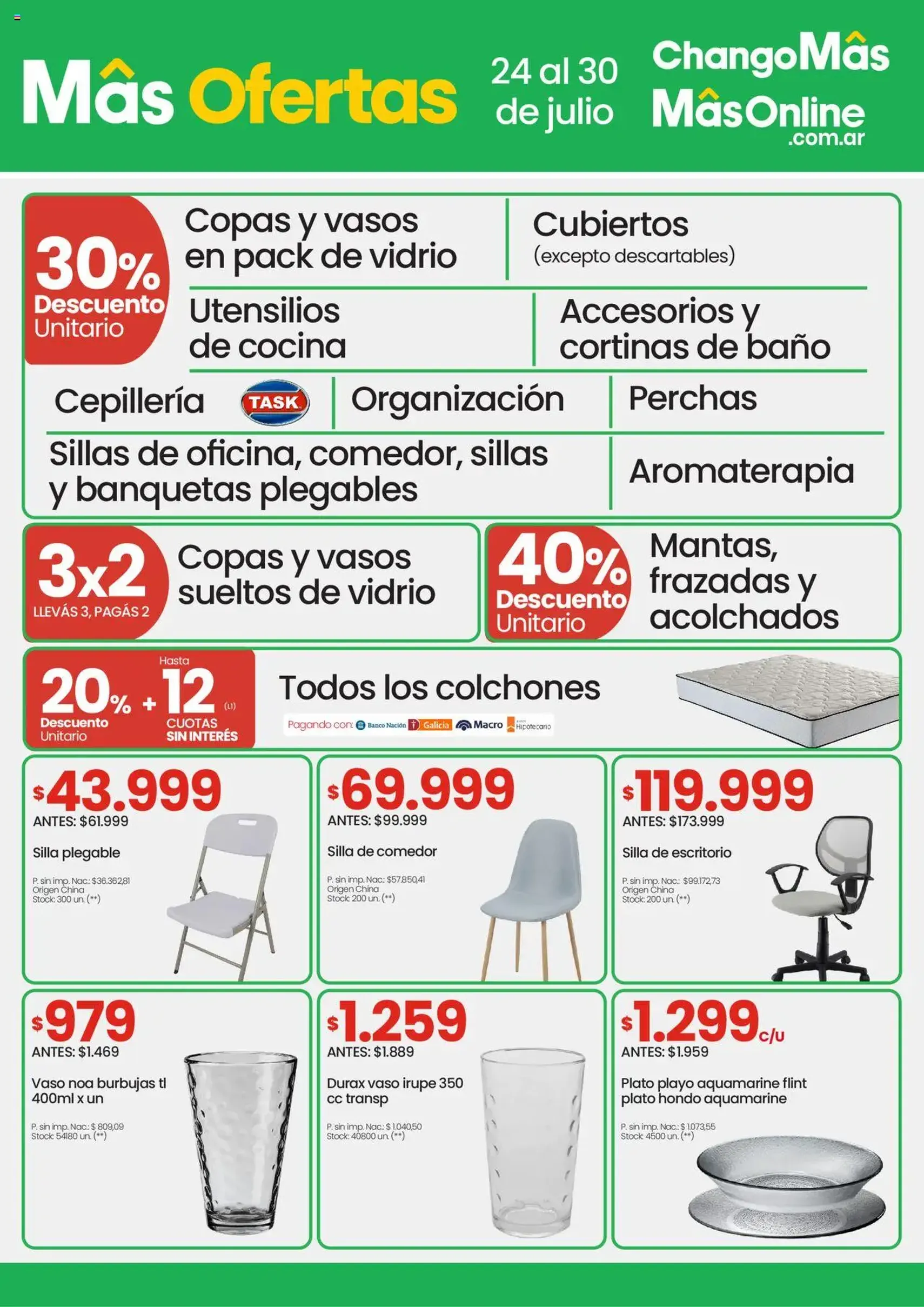 Changomas ofertas - folleto válido desde 24/07/2025 página 9 de 14