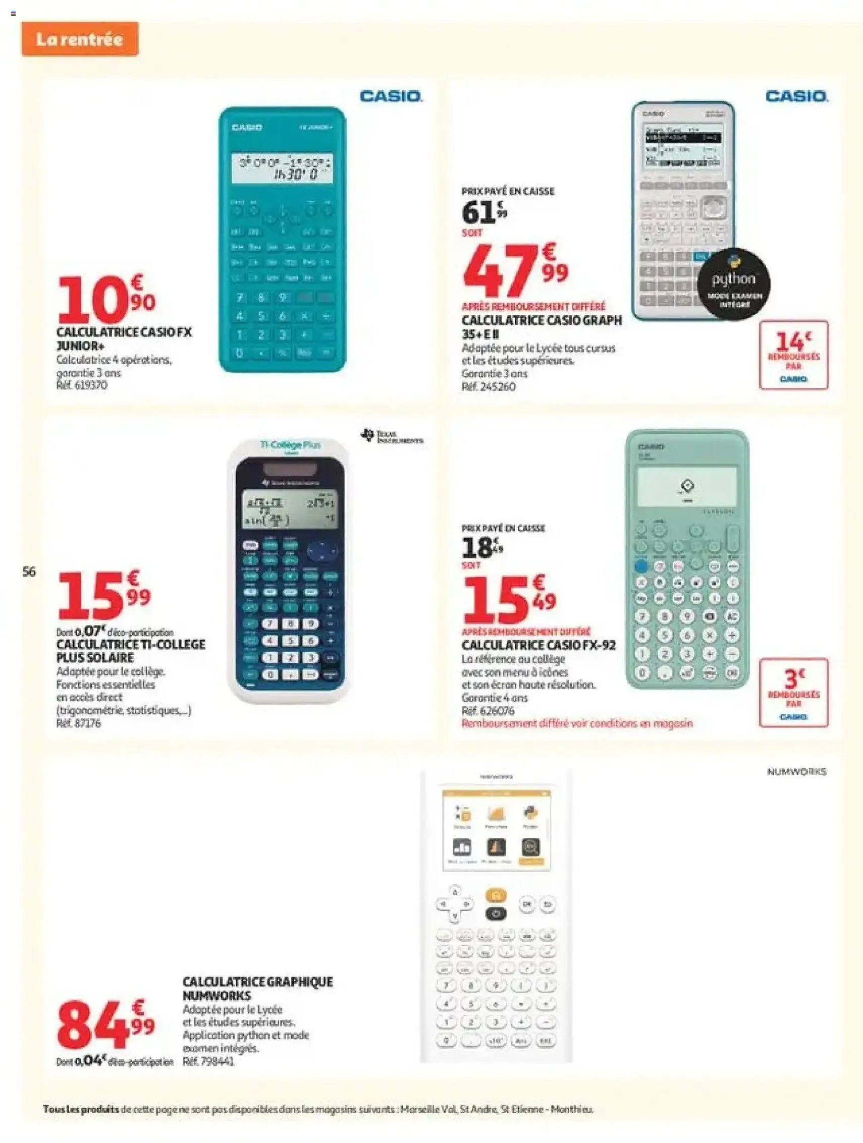 Auchan catalogue - brochure valable à partir du 01/09/2026, page 58 sur 72