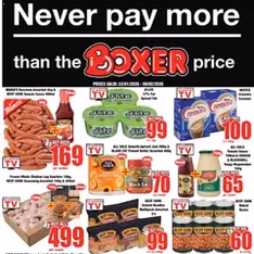 Boxer Specials - Flyer preview valid from 22/01/2026