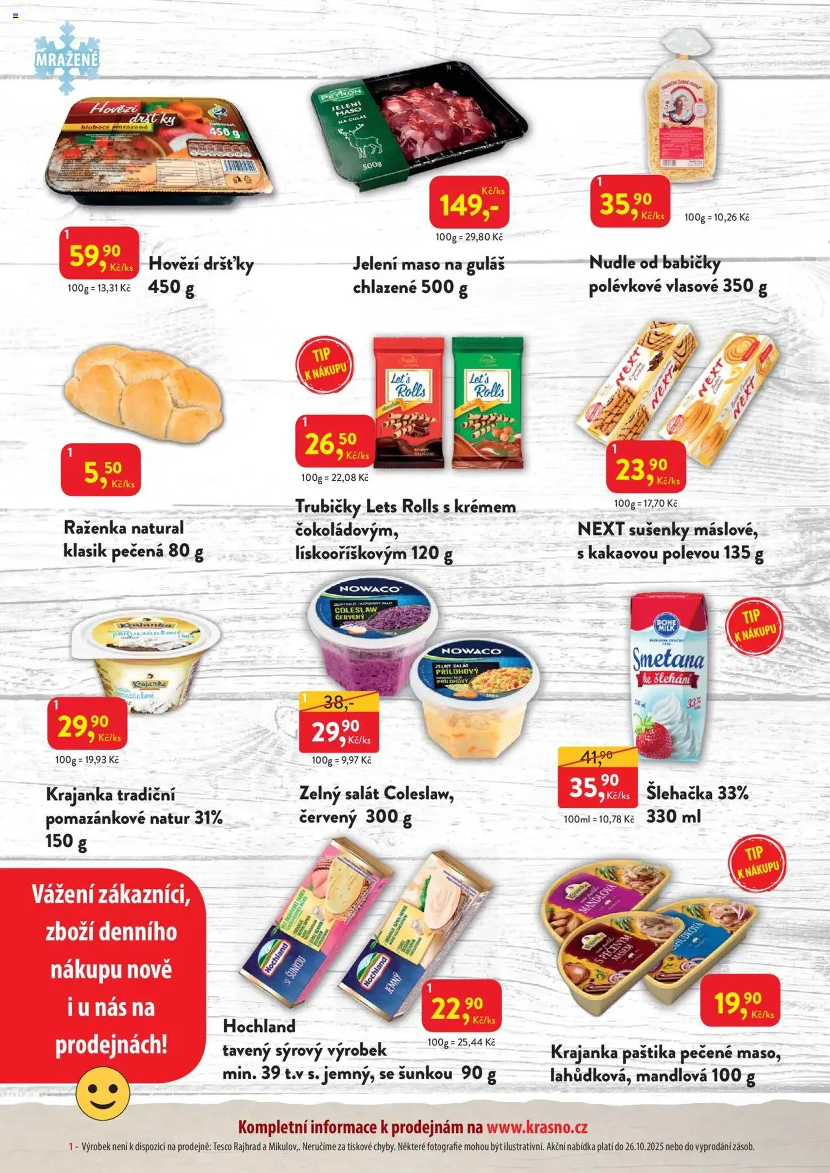 MP Krásno leták - platný leták od 13.10.2025 strana 2 z 4