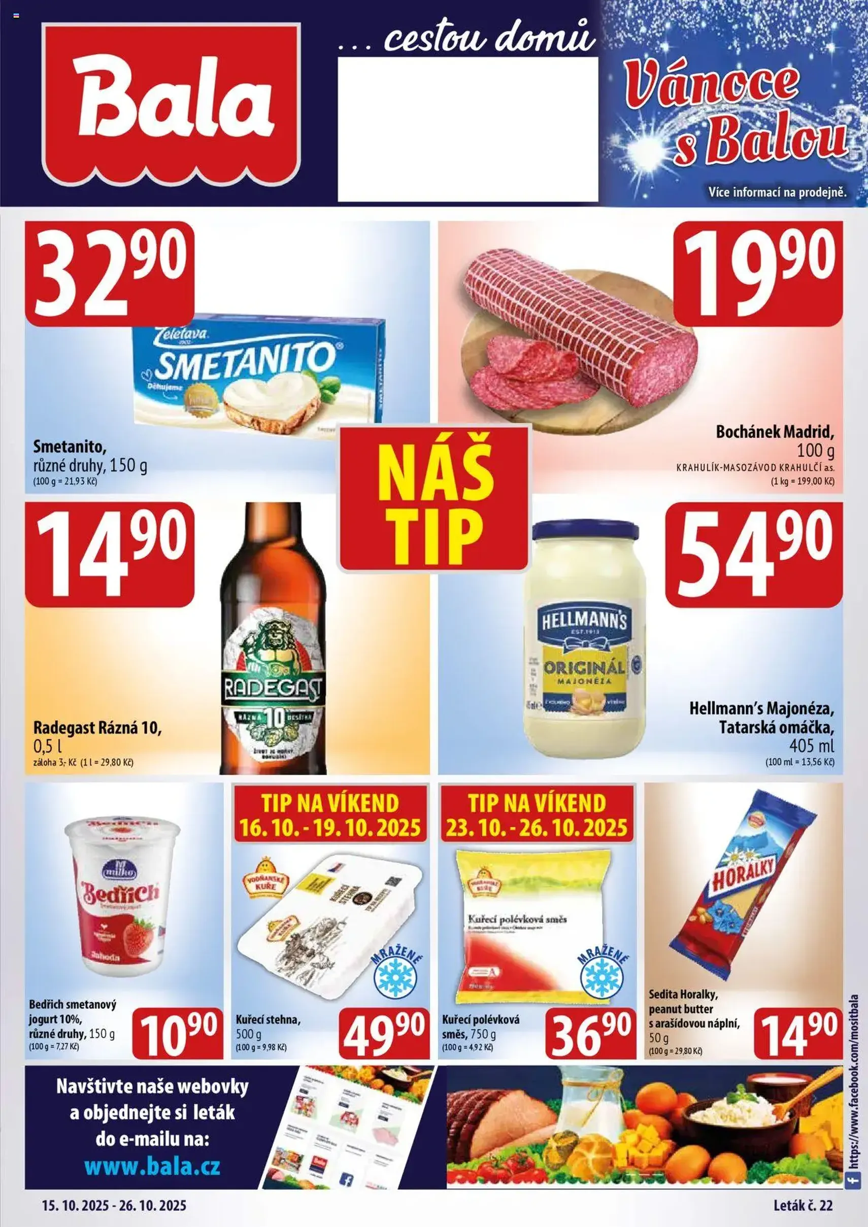 BALA velký leták - platný leták od 15.10.2025 strana 1 z 6