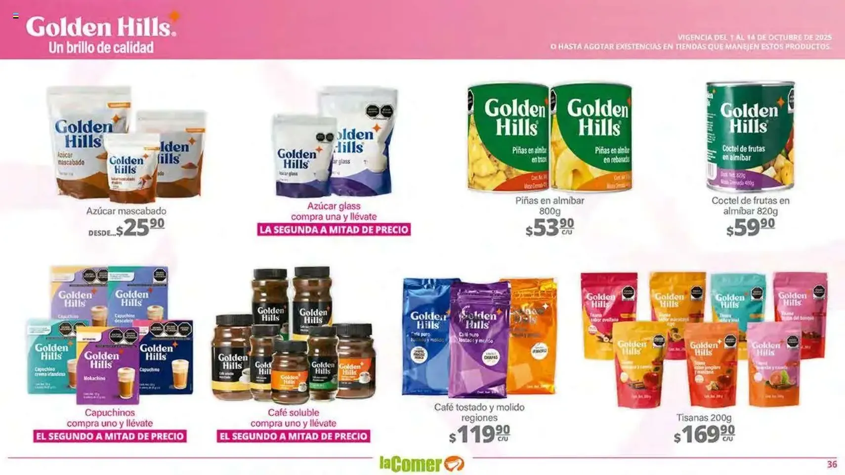 La Comer - Folleto - folleto válido desde 01/10/2025 página 36 de 48 La Comer - Folleto - folleto válido desde 01/10/2025 página 36 de 48