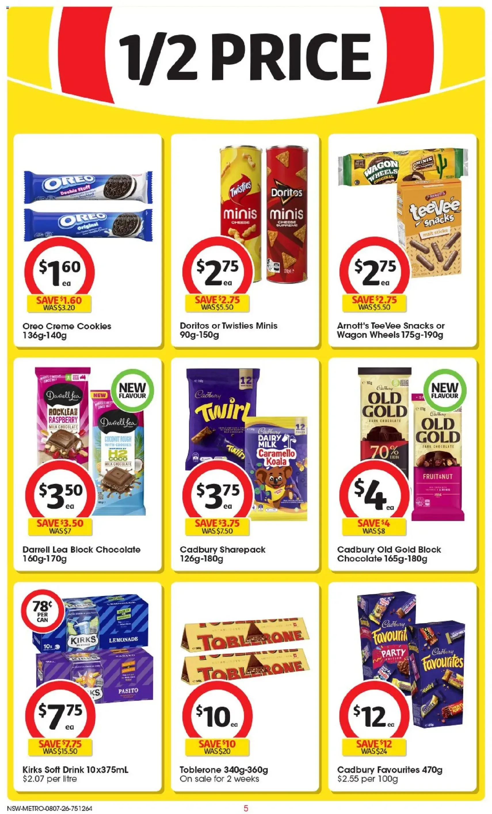Coles catalogue - valid flyer from 08/07/2026, page 5 of 50