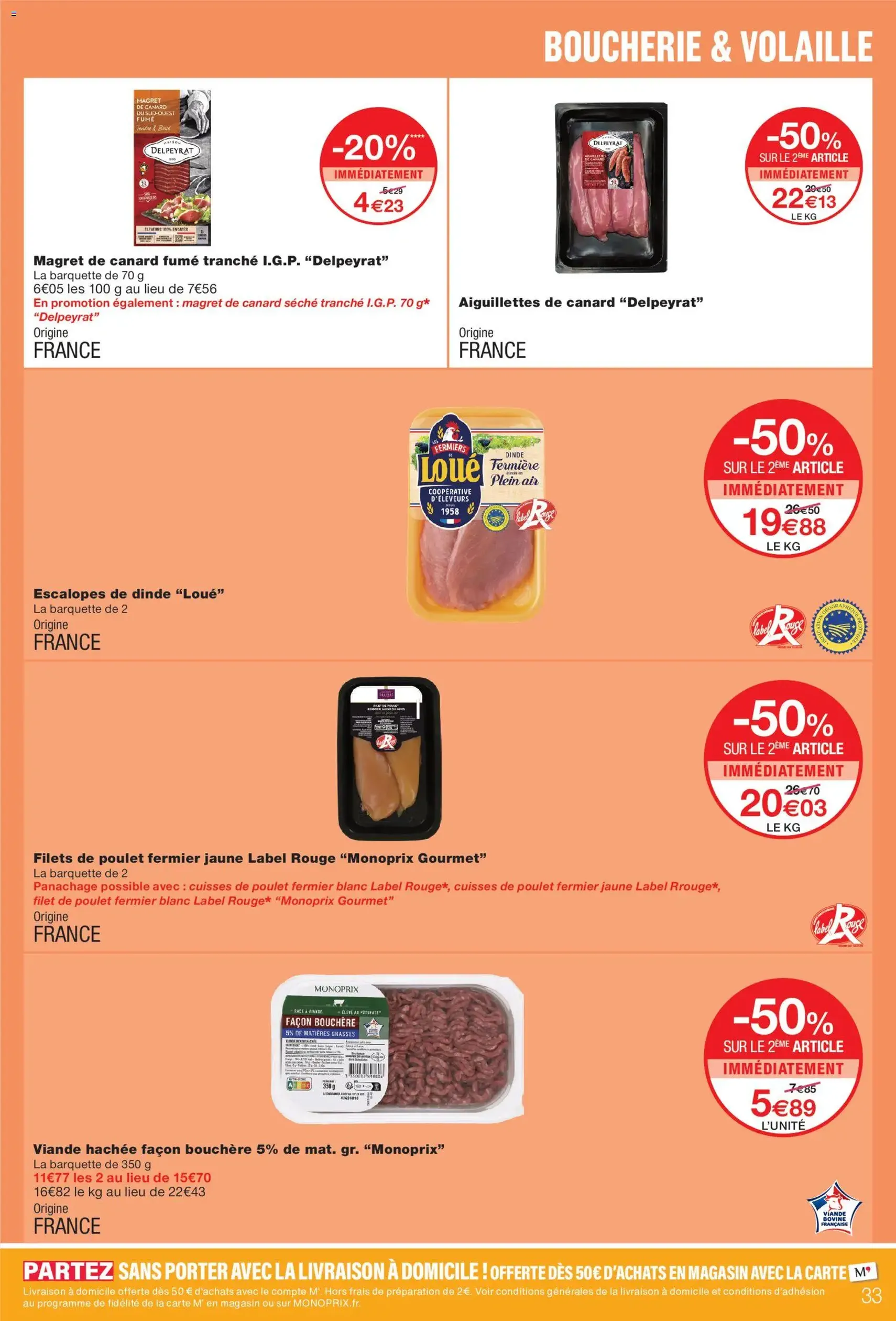 Monoprix catalogue - brochure valable à partir du 14/07/2026, page 33 sur 48