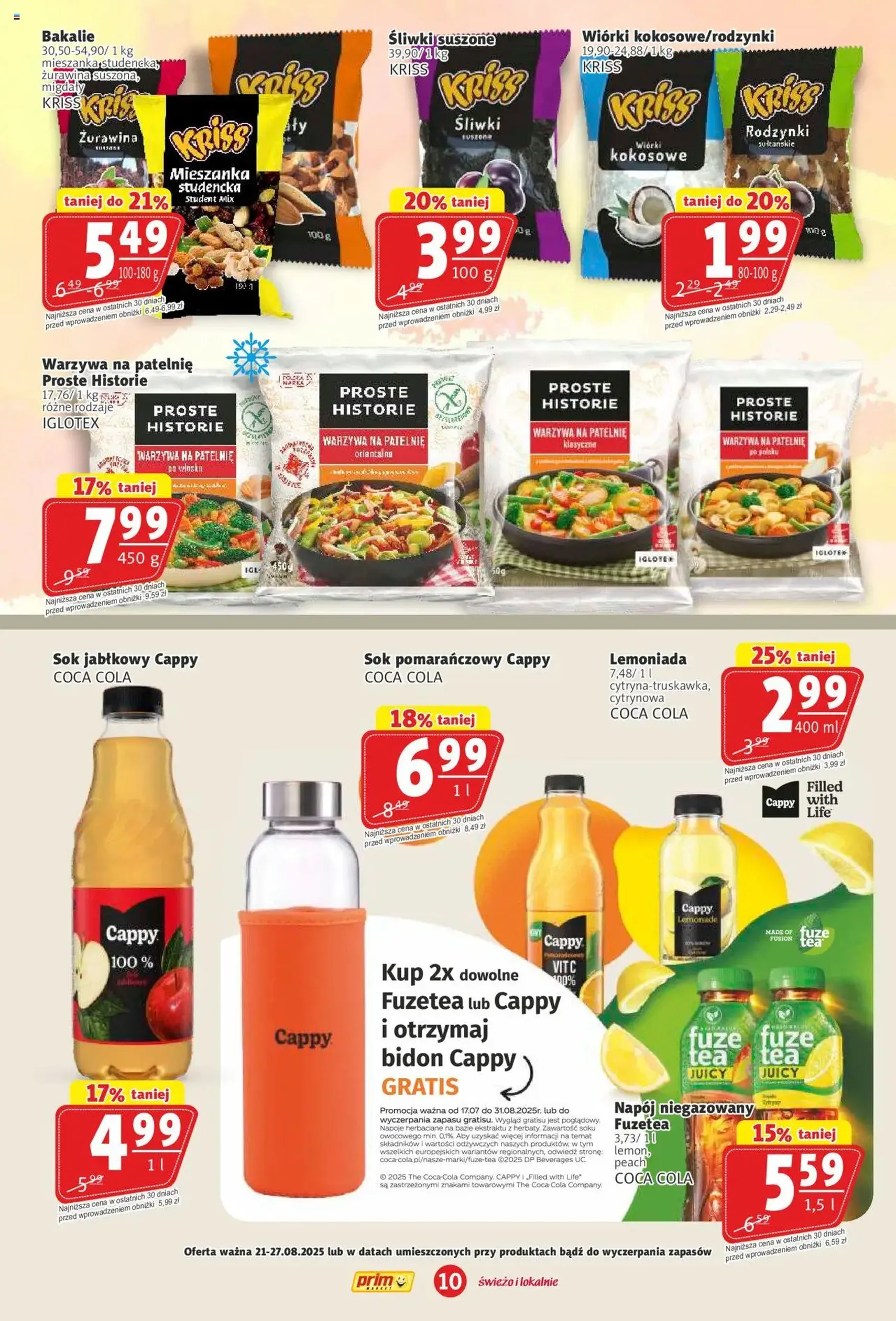 Prim Market Gazetka - ważny gazetka od 21.08.2025 strona 10 z 16