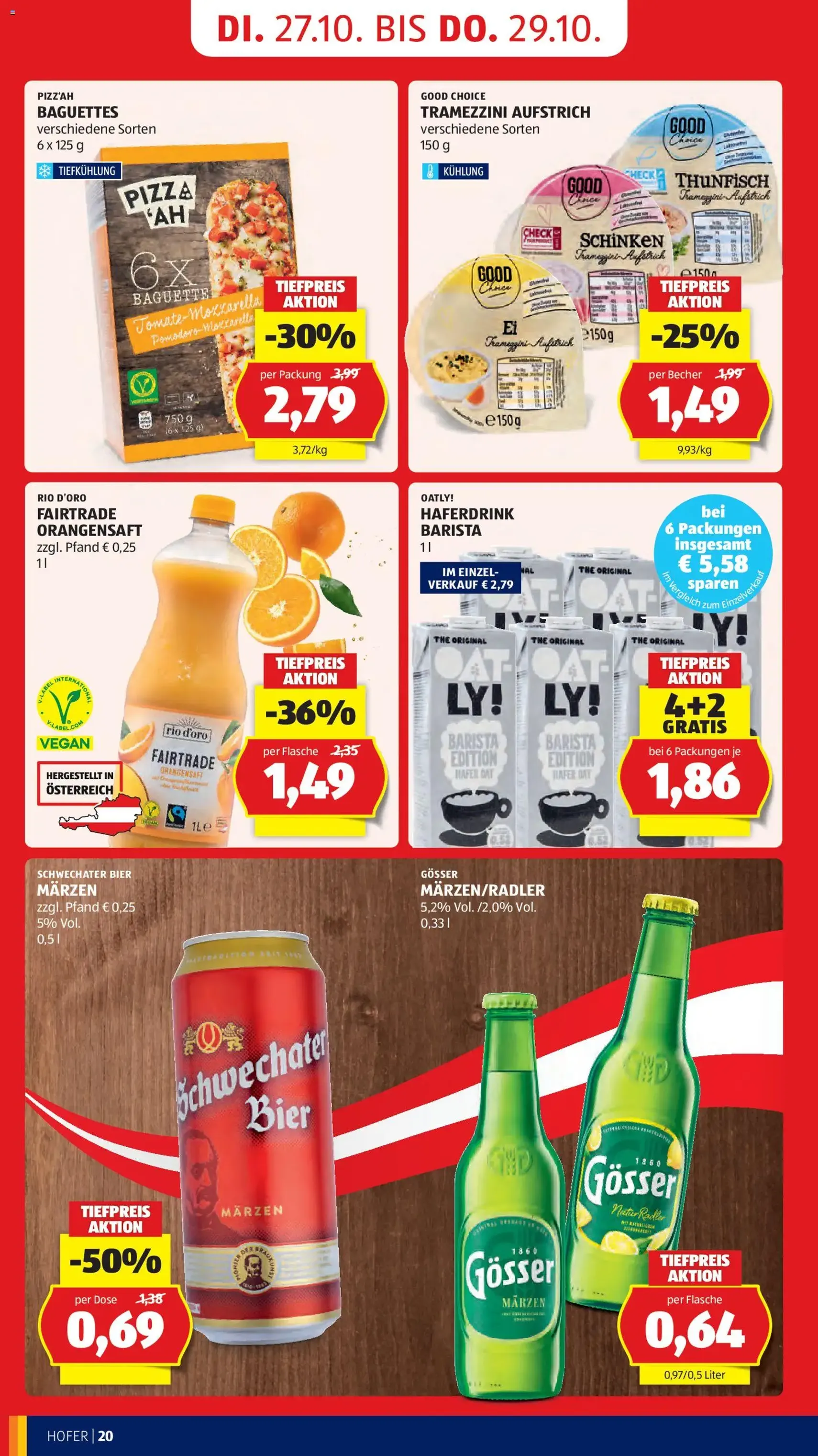 Hofer Flugblatt - Gültiger Prospekt ab 23.10.2026, Seite 28 von insgesamt 50