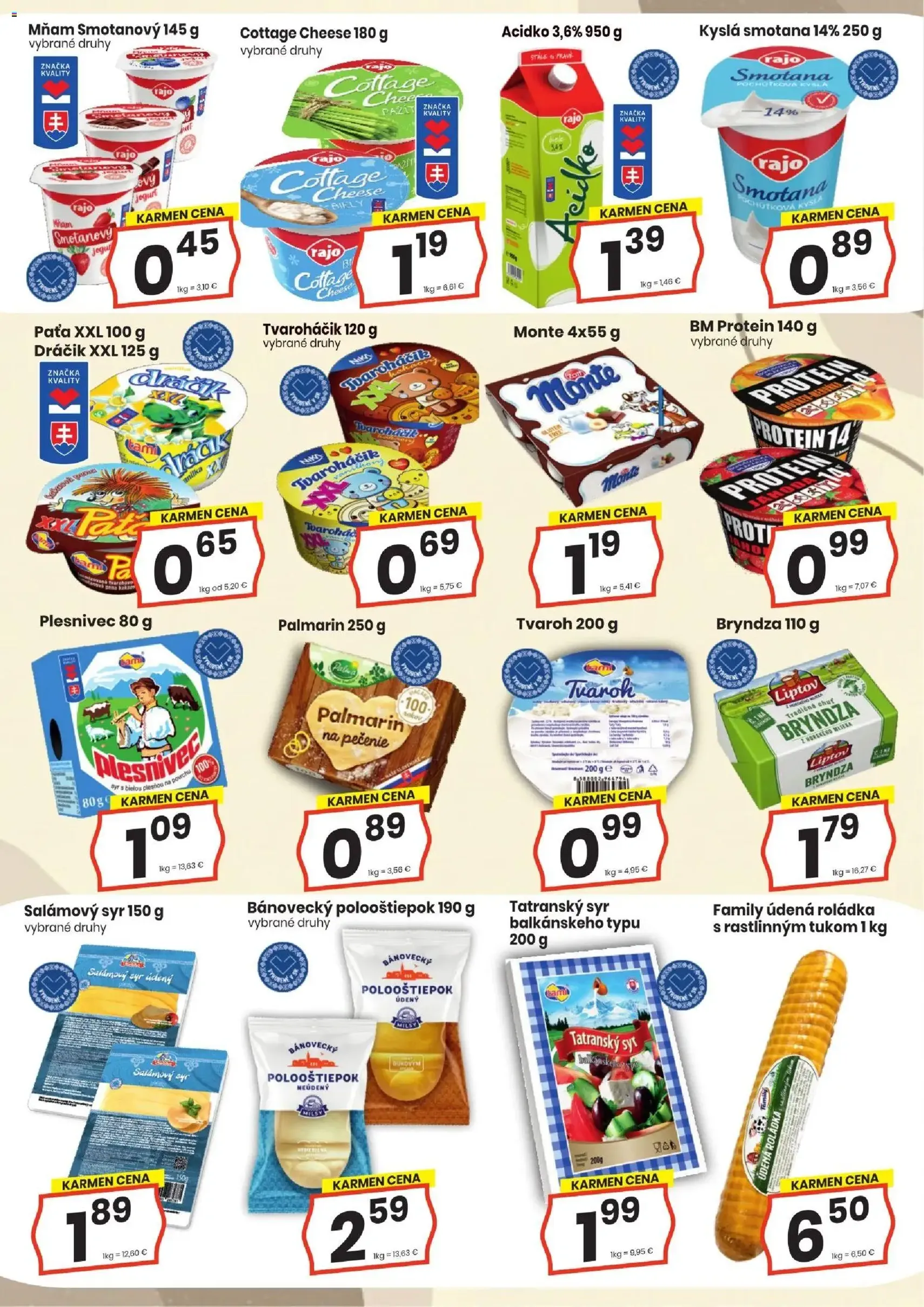 KARMEN CBA leták - platný leták od 19.03.2026 strana 6 z 16