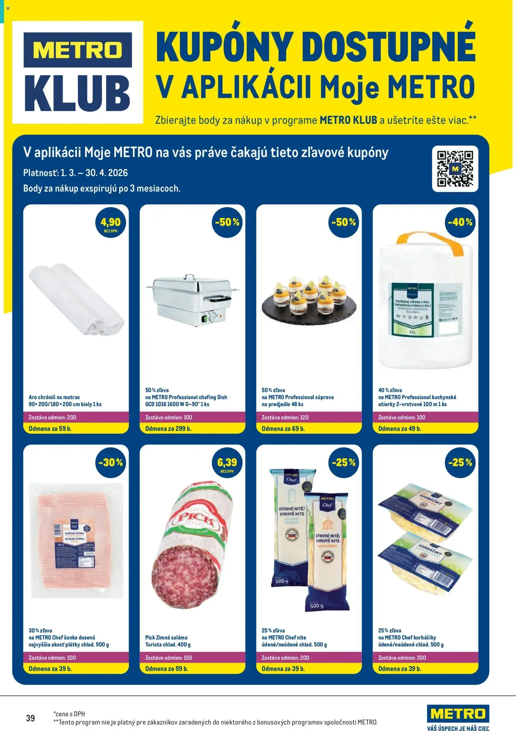 Metro leták - platný leták od 25.03.2026 strana 39 z 40