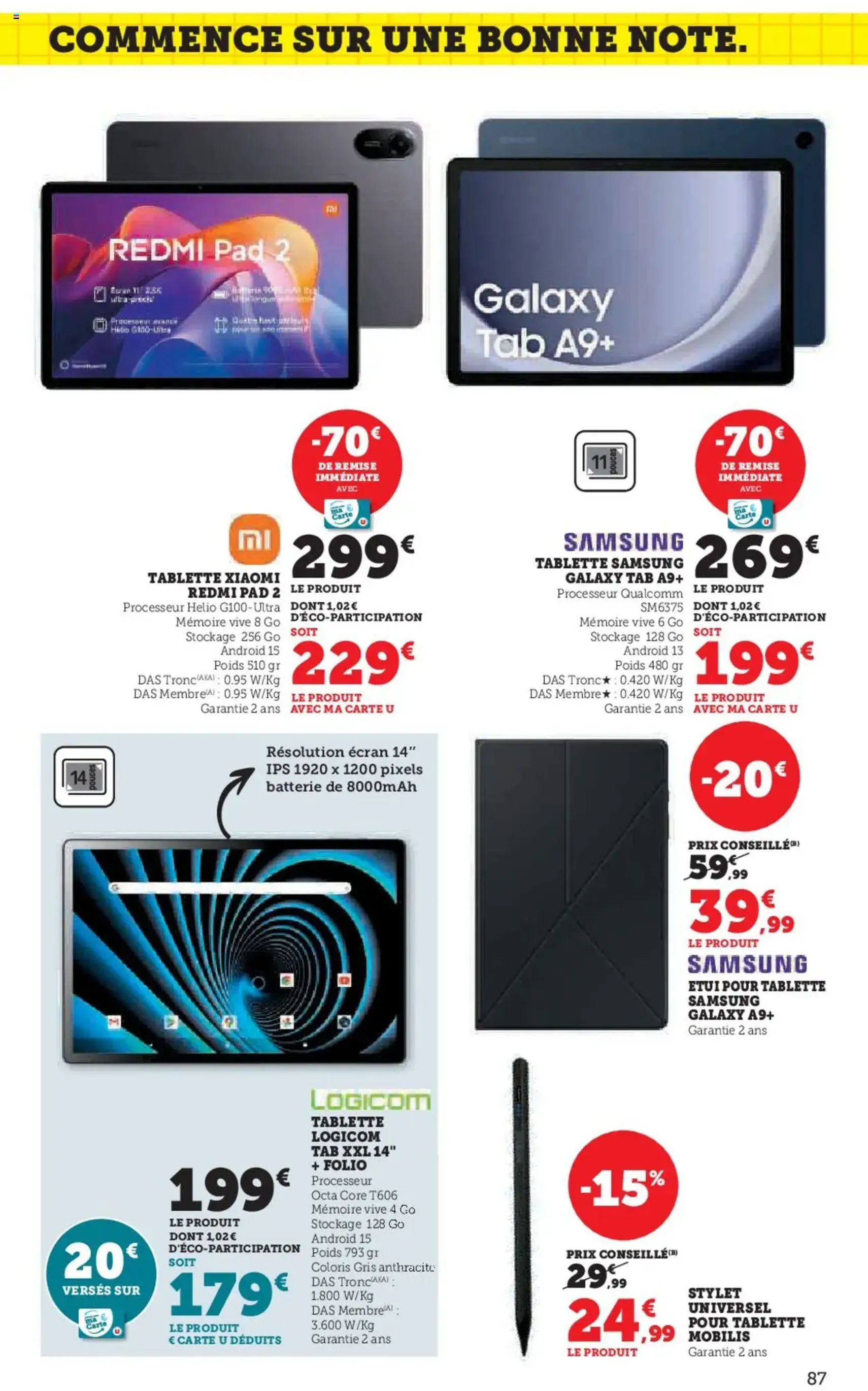 Hyper U catalogue - brochure valable à partir du 12/08/2025, page 87 sur 96 Hyper U catalogue - brochure valable à partir du 12/08/2025, page 87 sur 96