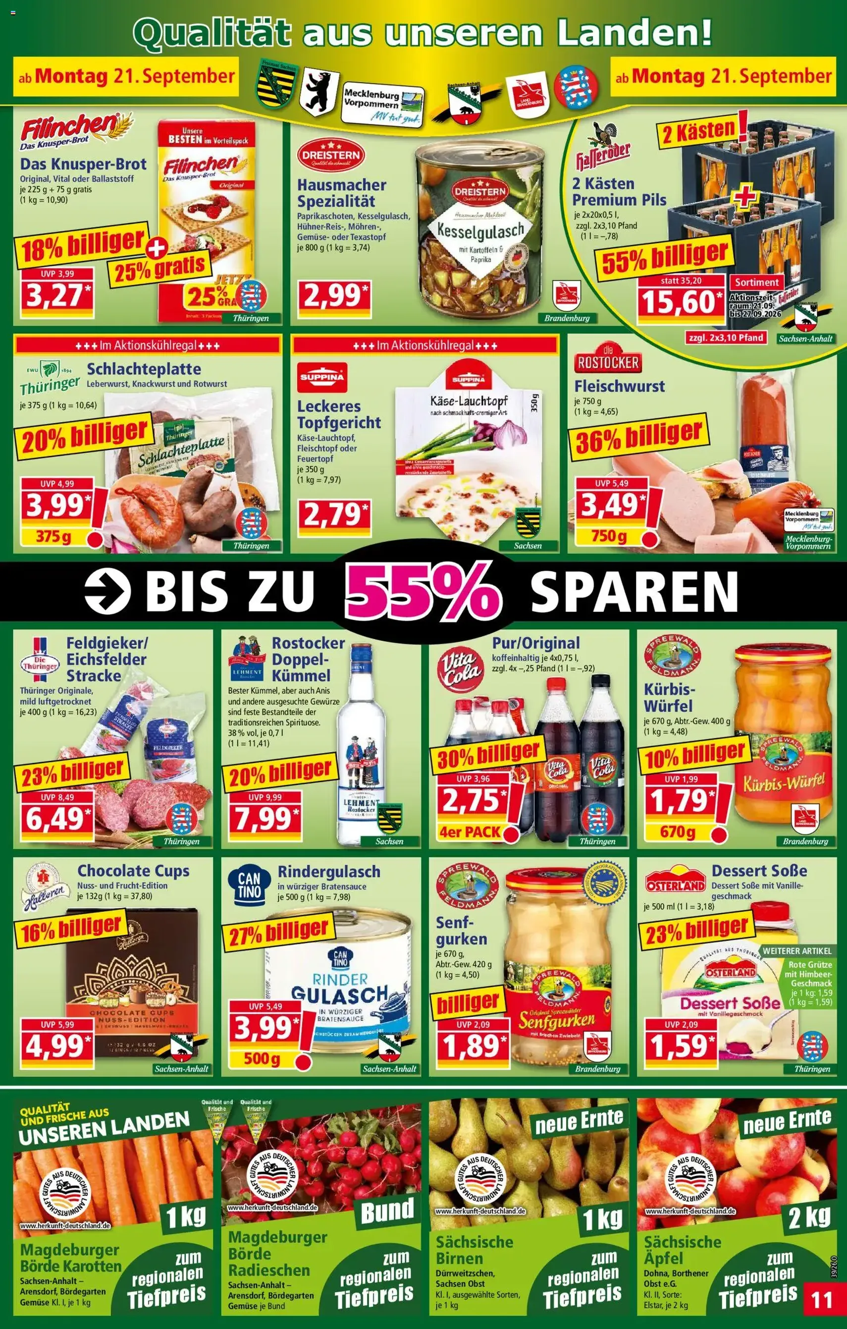 Norma Prospekt - Gültiger Prospekt ab 21.09.2026, Seite 11 von insgesamt 28