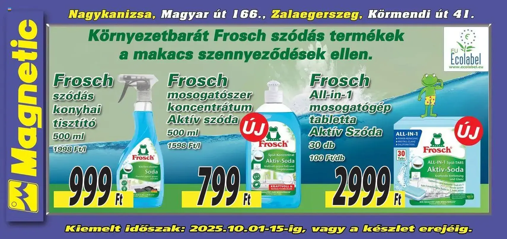 Magnetic - Óriásplakátok - 2025.10.01. érvényes szórólap 6 oldal 6 oldalból
