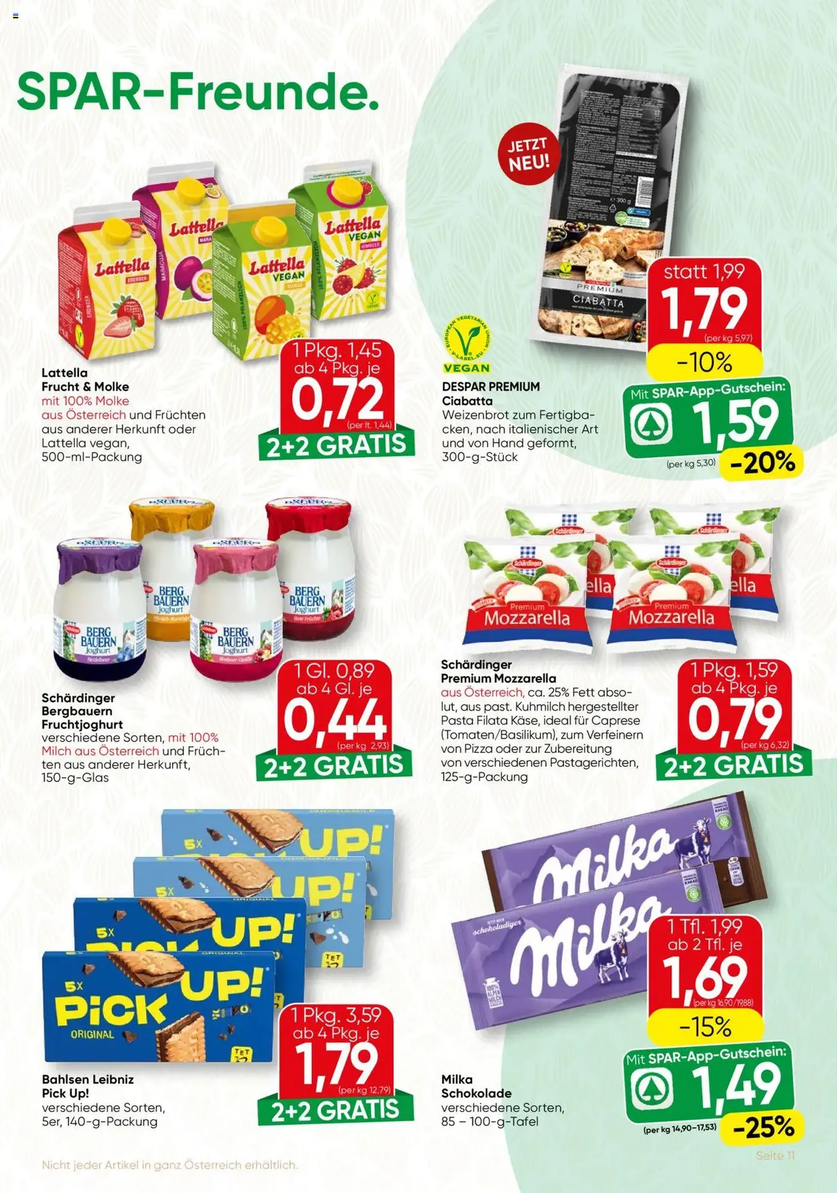 SPAR Gourmet Flugblatt - Gültiger Prospekt ab 28.08.2025, Seite 11 von insgesamt 12