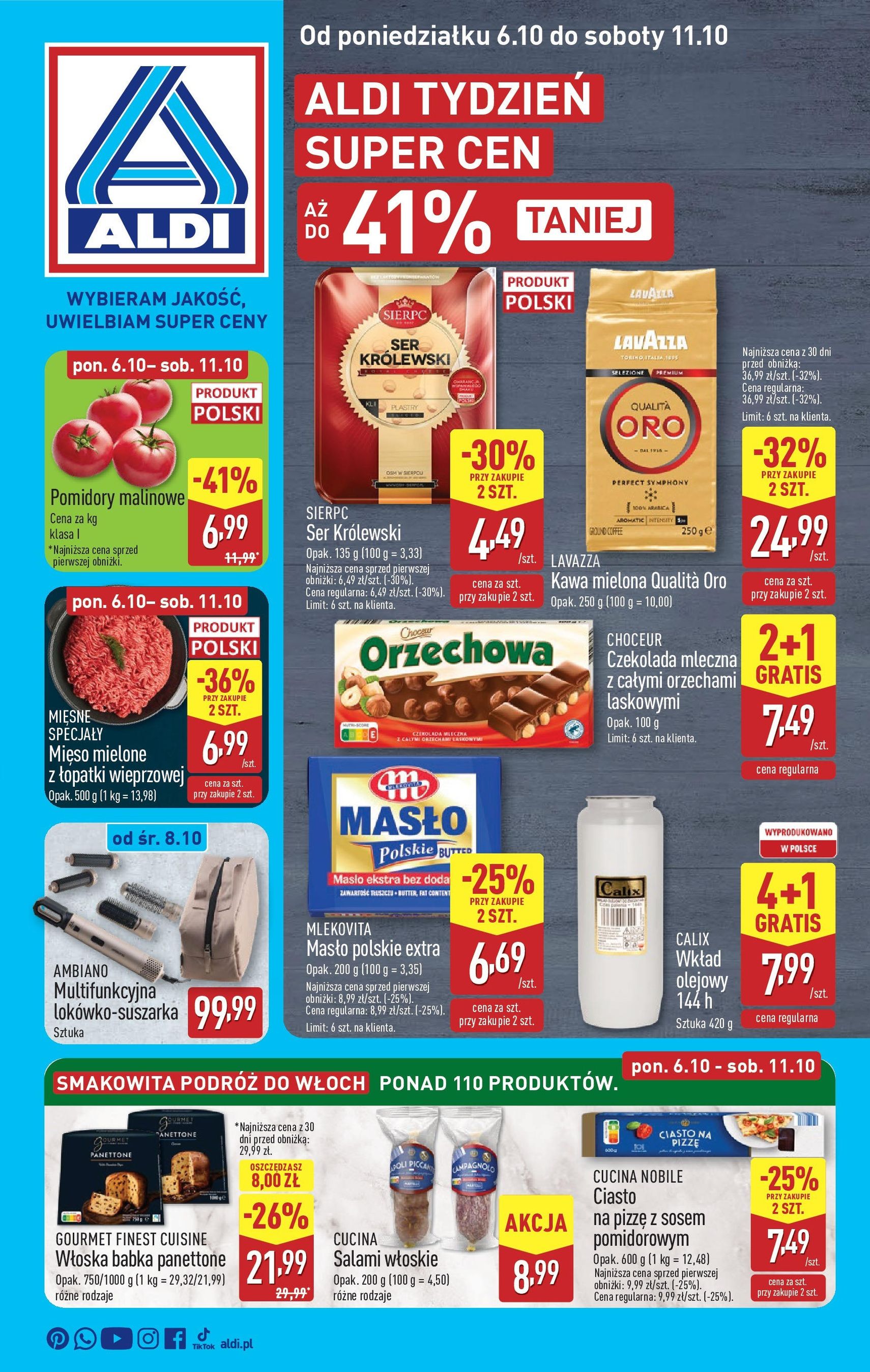 Aldi Gazetka - ważny gazetka od 06.10.2025 strona 1 z 40