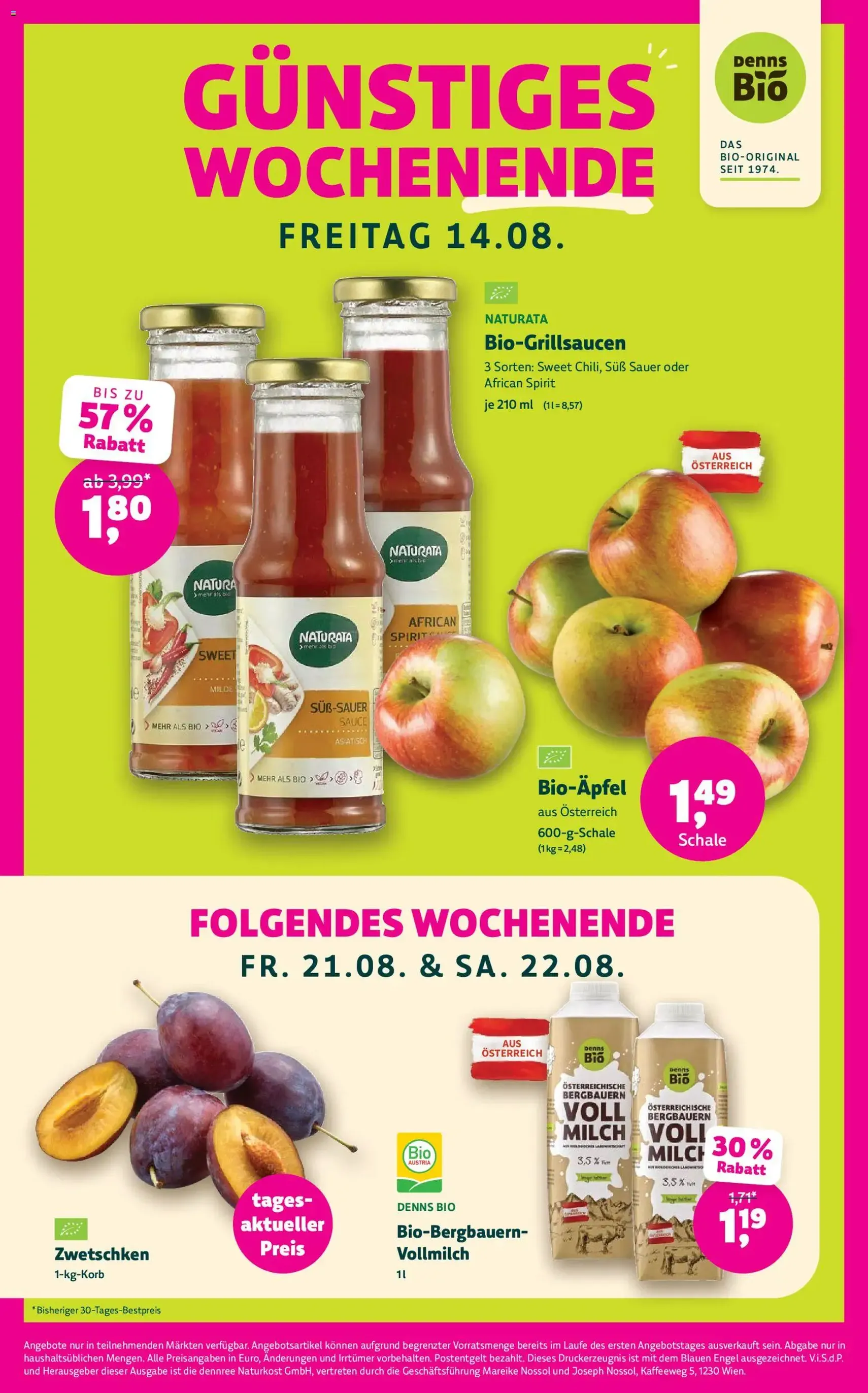 Denns BioMarkt Angebote - Gültiger Prospekt ab 12.08.2026, Seite 4 von insgesamt 14
