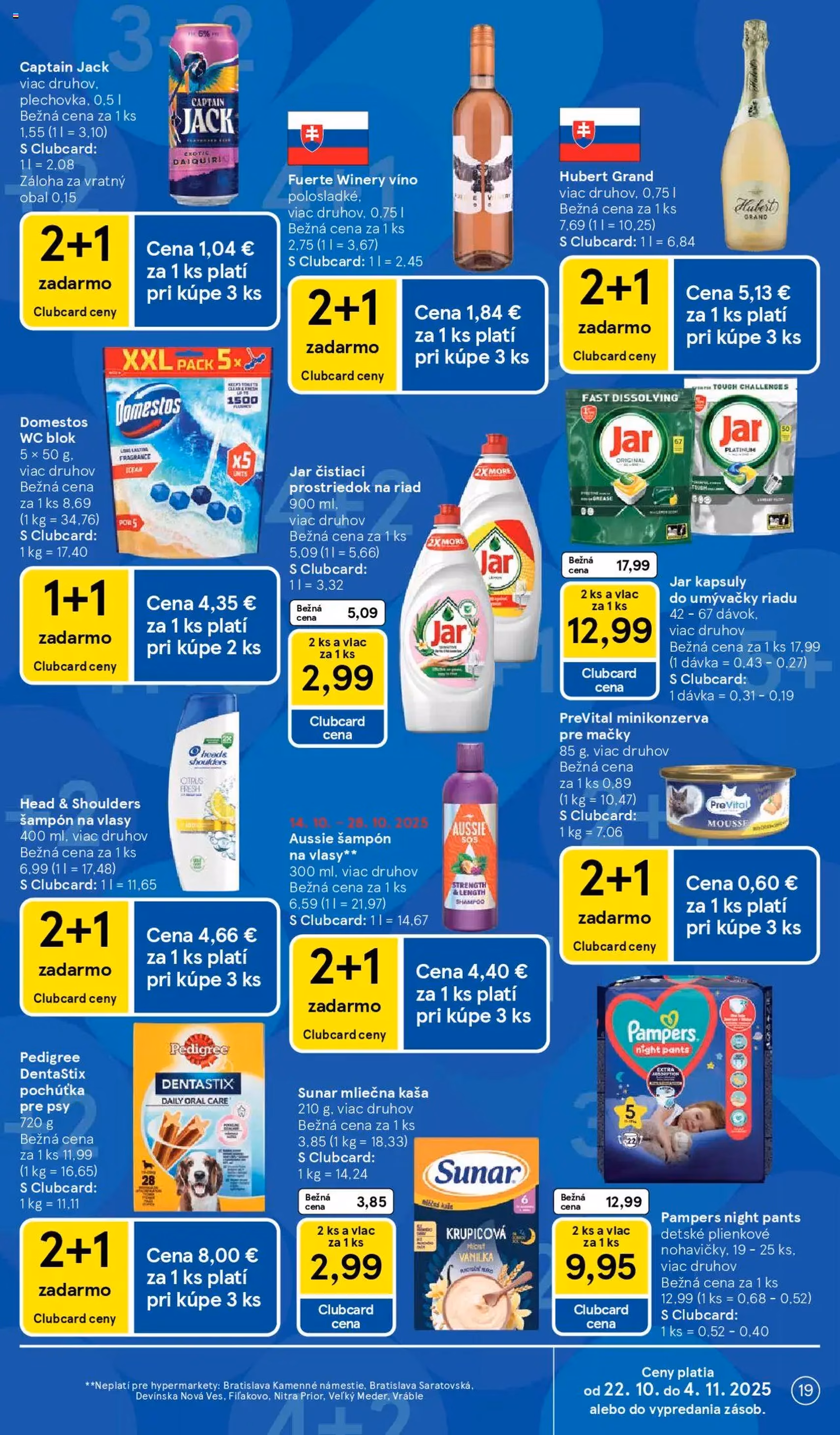 Tesco Hypermarket - leták - platný leták od 22.10.2025 strana 19 z 40 Tesco Hypermarket - leták - platný leták od 22.10.2025 strana 19 z 40