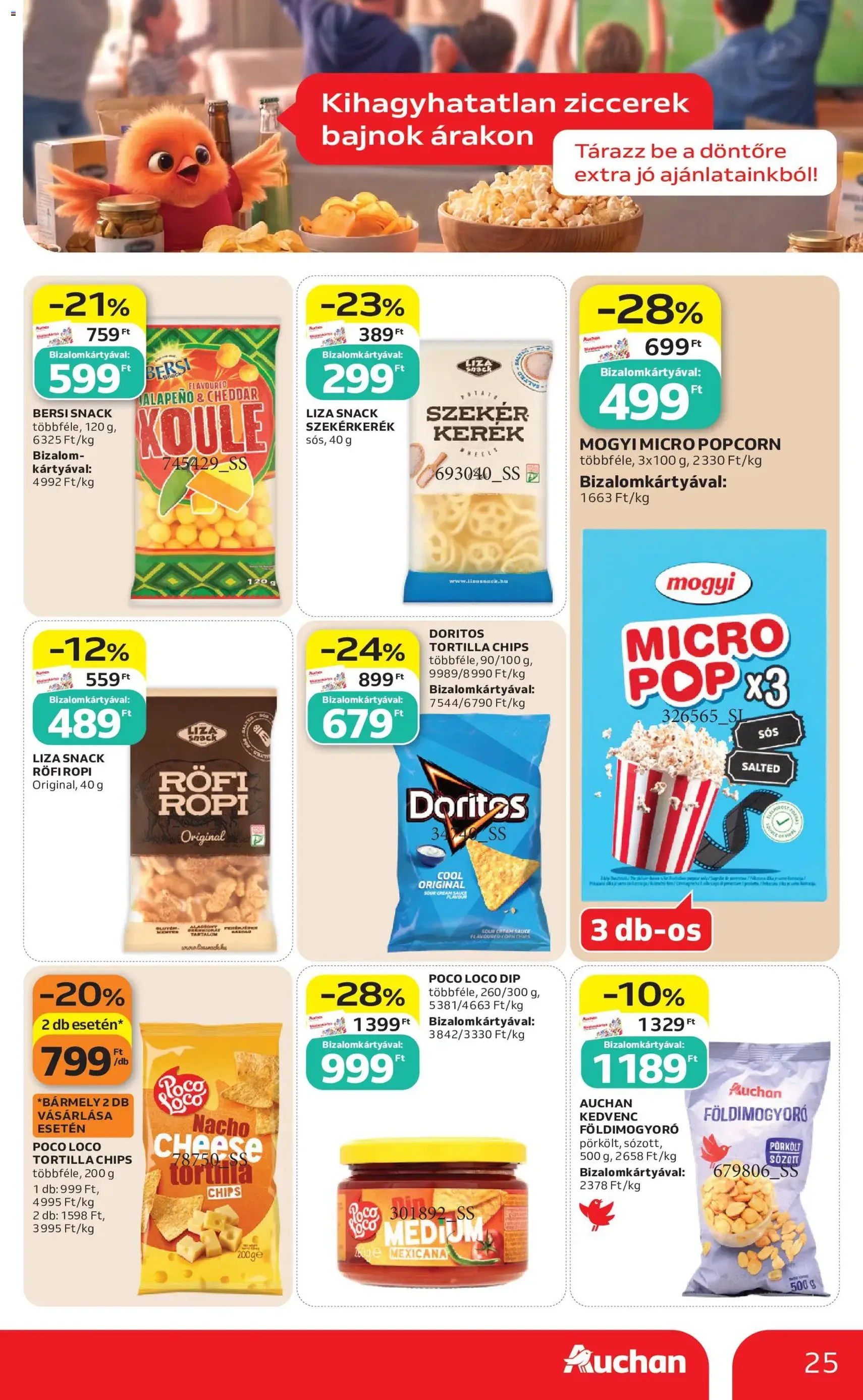 Auchan akciós újság - 2026.07.16. érvényes szórólap 25 oldal 56 oldalból