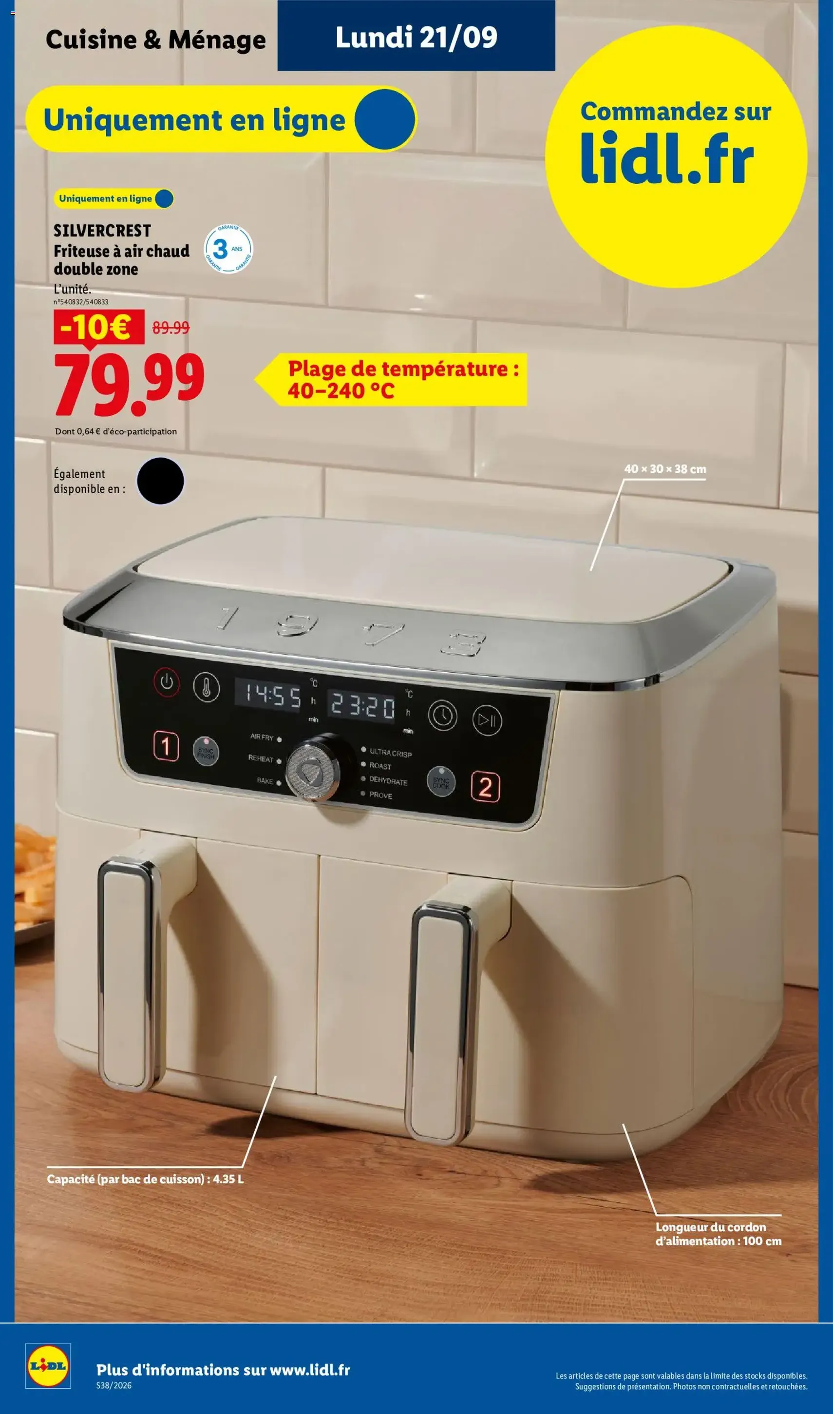 LIDL catalogue - brochure valable à partir du 17/09/2026, page 50 sur 67