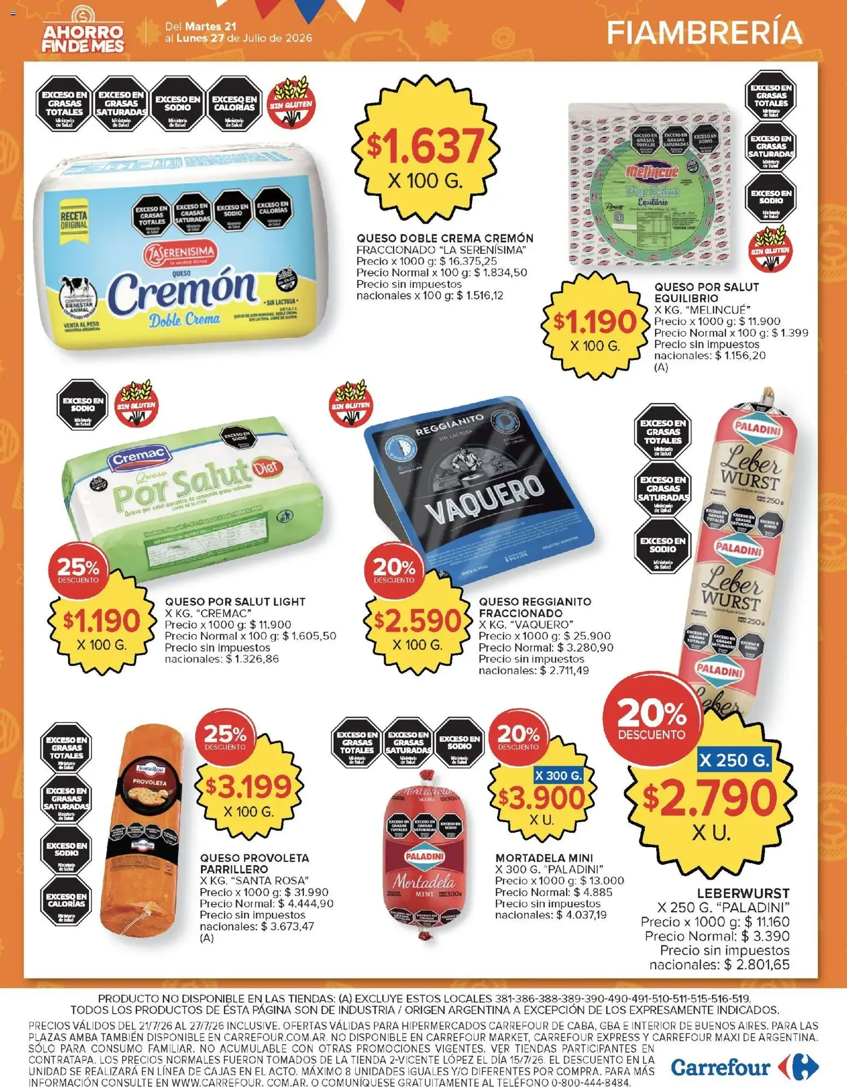 Carrefour ofertas - folleto válido desde 21/07/2026 página 6 de 56