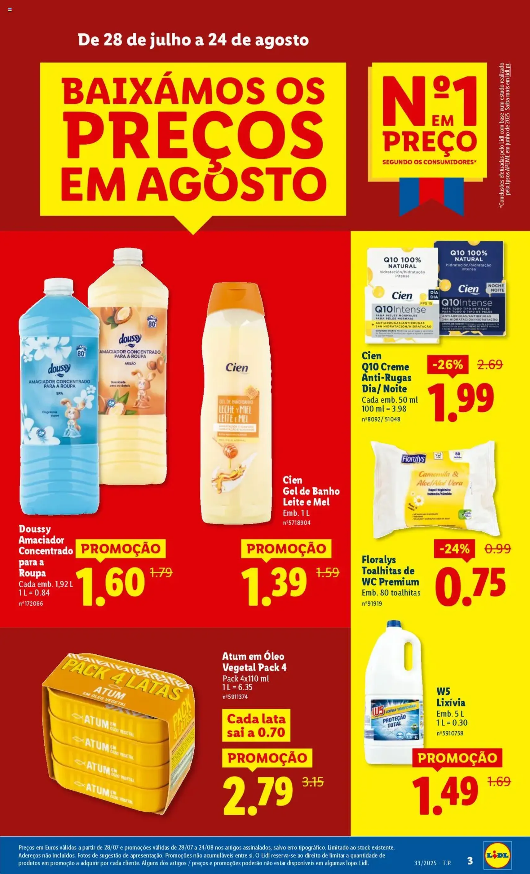 Lidl folheto - folheto válido a partir de 11/08/2025 página 3 de 44 Lidl folheto - folheto válido a partir de 11/08/2025 página 3 de 44