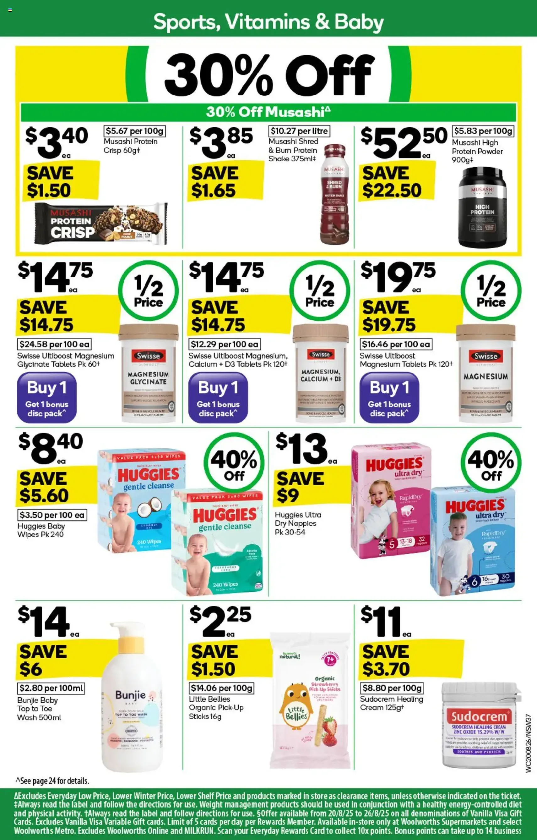 Weekly catalogue Woolworths NSW 20/08 - valid flyer from 20/08/2025, page 37 of 46 Weekly catalogue Woolworths NSW 20/08 - valid flyer from 20/08/2025, page 37 of 46