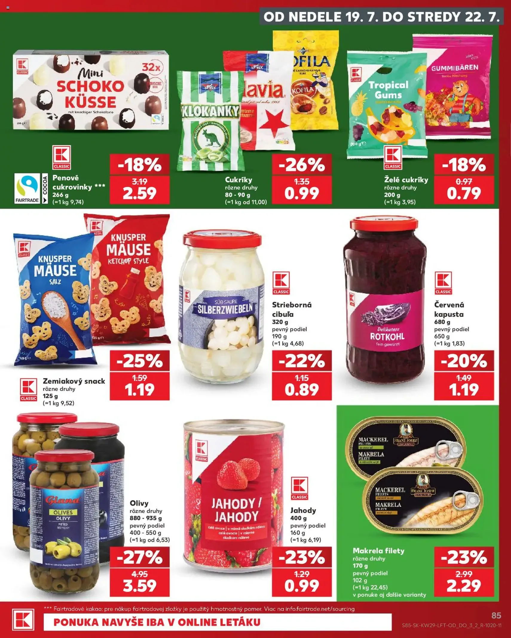 Kaufland leták - platný leták od 16.07.2026 strana 85 z 86