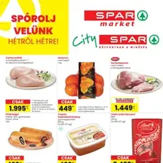 Spar Market Akciós újság - szórólap előnézete érvényes 2025.12.18. -tól