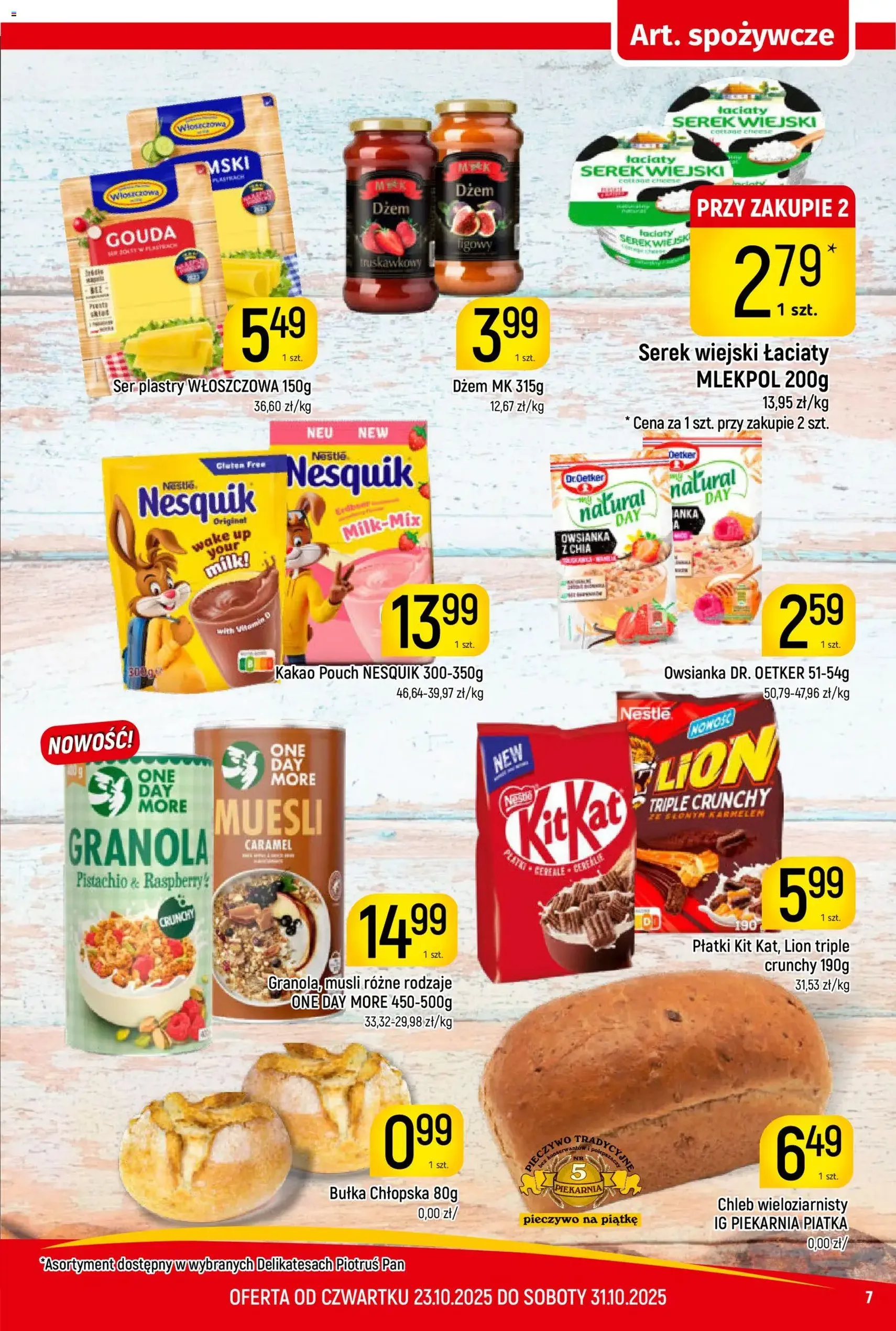 Piotruś Pan Gazetka - ważny gazetka od 23.10.2025 strona 7 z 28 Piotruś Pan Gazetka - ważny gazetka od 23.10.2025 strona 7 z 28