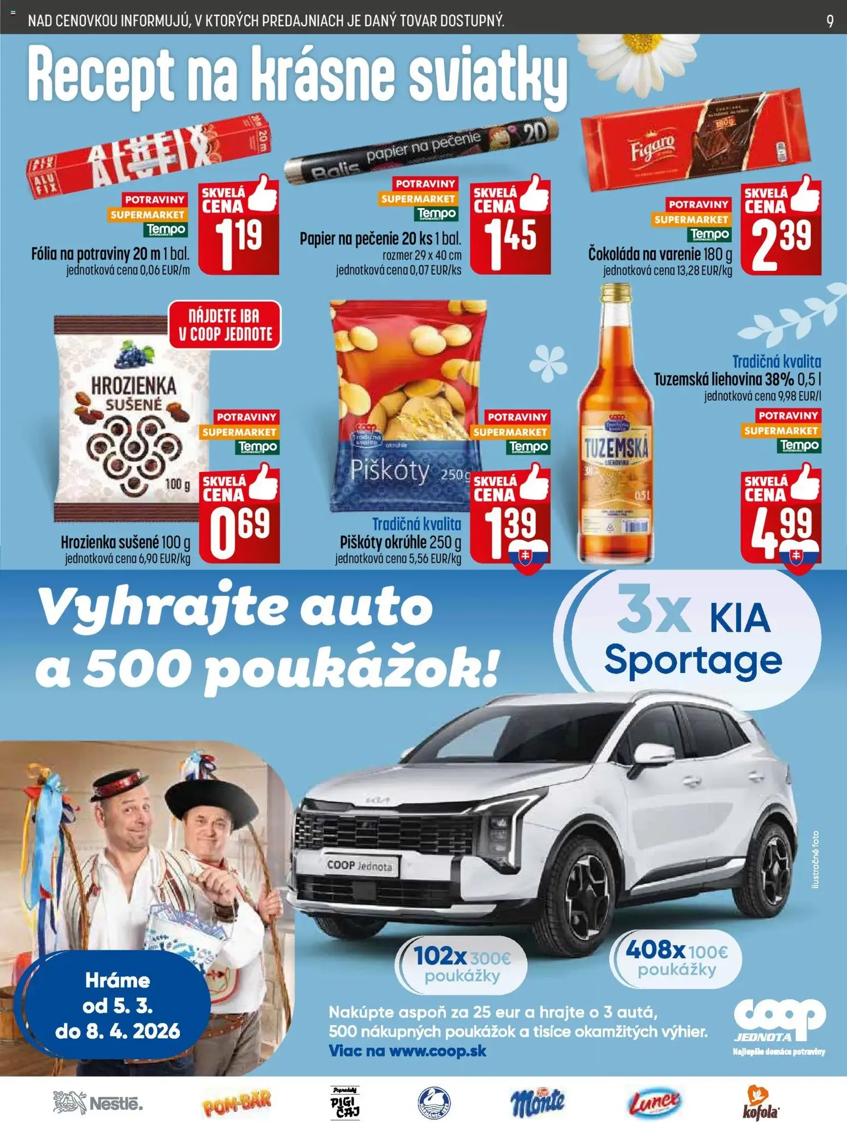 COOP Jednota leták - platný leták od 26.03.2026 strana 9 z 32