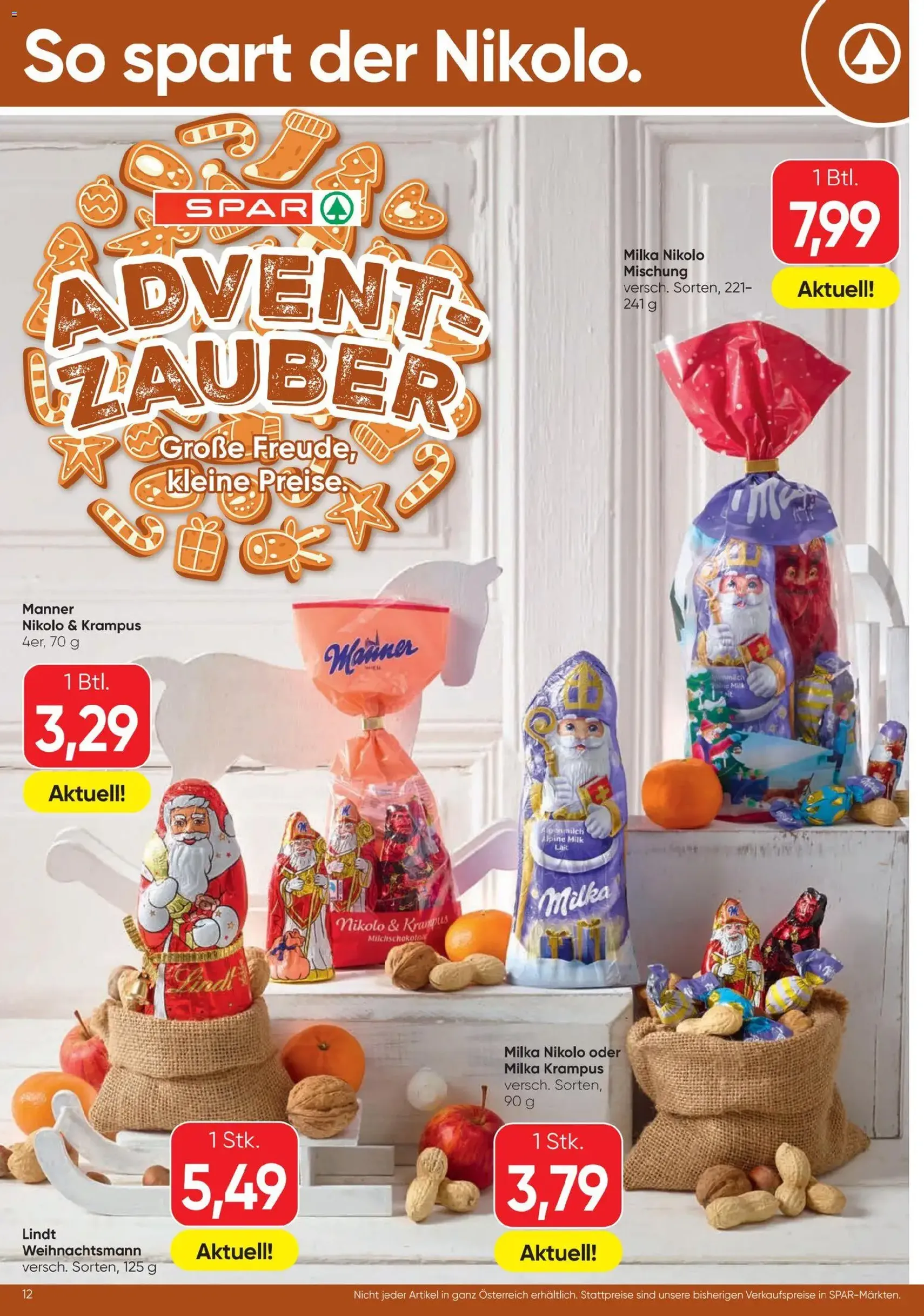 Spar Flugblatt - Gültiger Prospekt ab 27.11.2025, Seite 12 von insgesamt 16