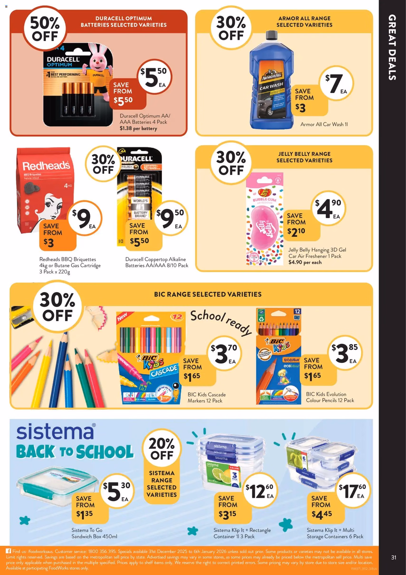 Foodworks Catalogue - valid flyer from 31/12/2025, page 31 of 31