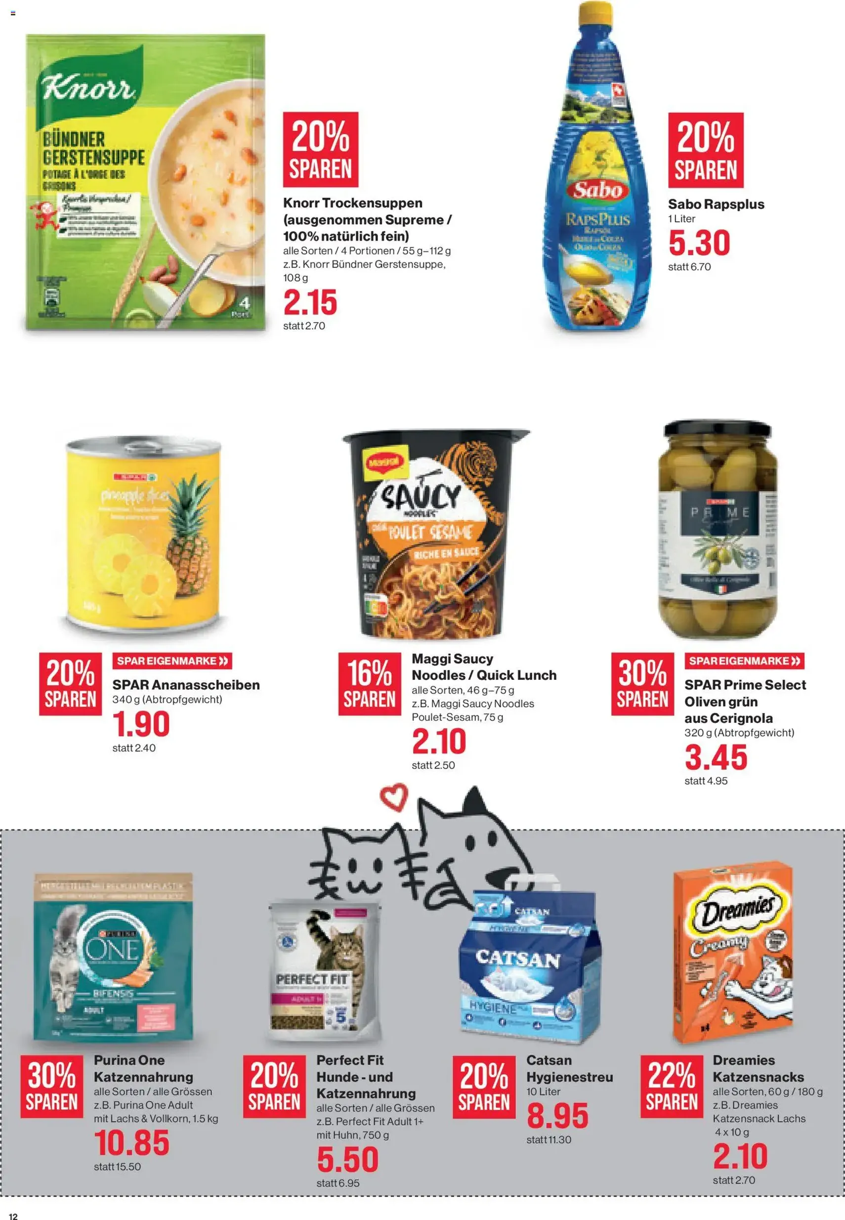 SPAR Aktionen - Gültiger Prospekt ab 30.10.2025, Seite 12 von insgesamt 25 SPAR Aktionen - Gültiger Prospekt ab 30.10.2025, Seite 12 von insgesamt 25