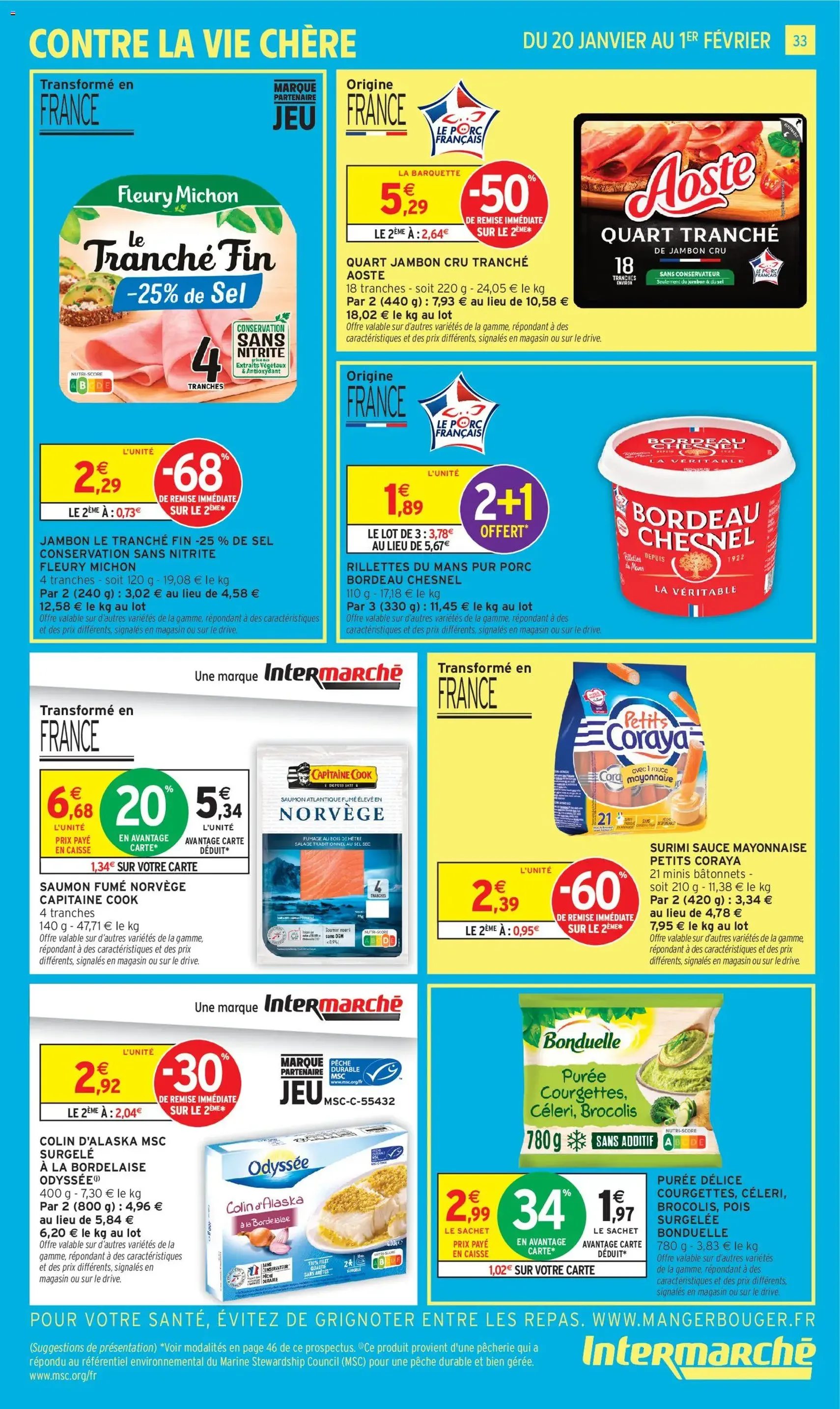 Intermarché catalogue semaine 4 - brochure valable à partir du 20/01/2026, page 33 sur 52
