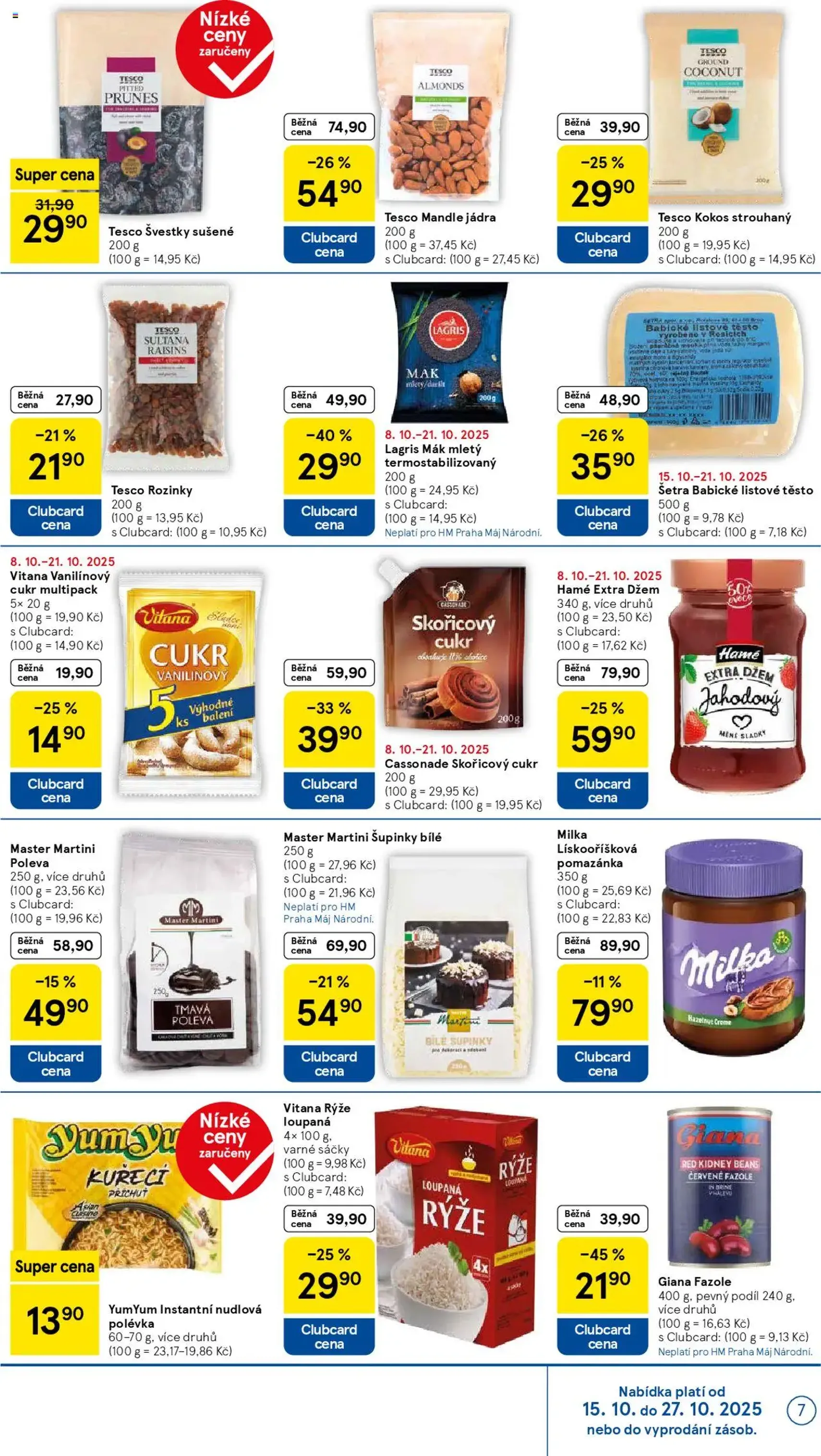 Tesco leták - Hypermarket - platný leták od 15.10.2025 strana 7 z 32 Tesco leták - Hypermarket - platný leták od 15.10.2025 strana 7 z 32