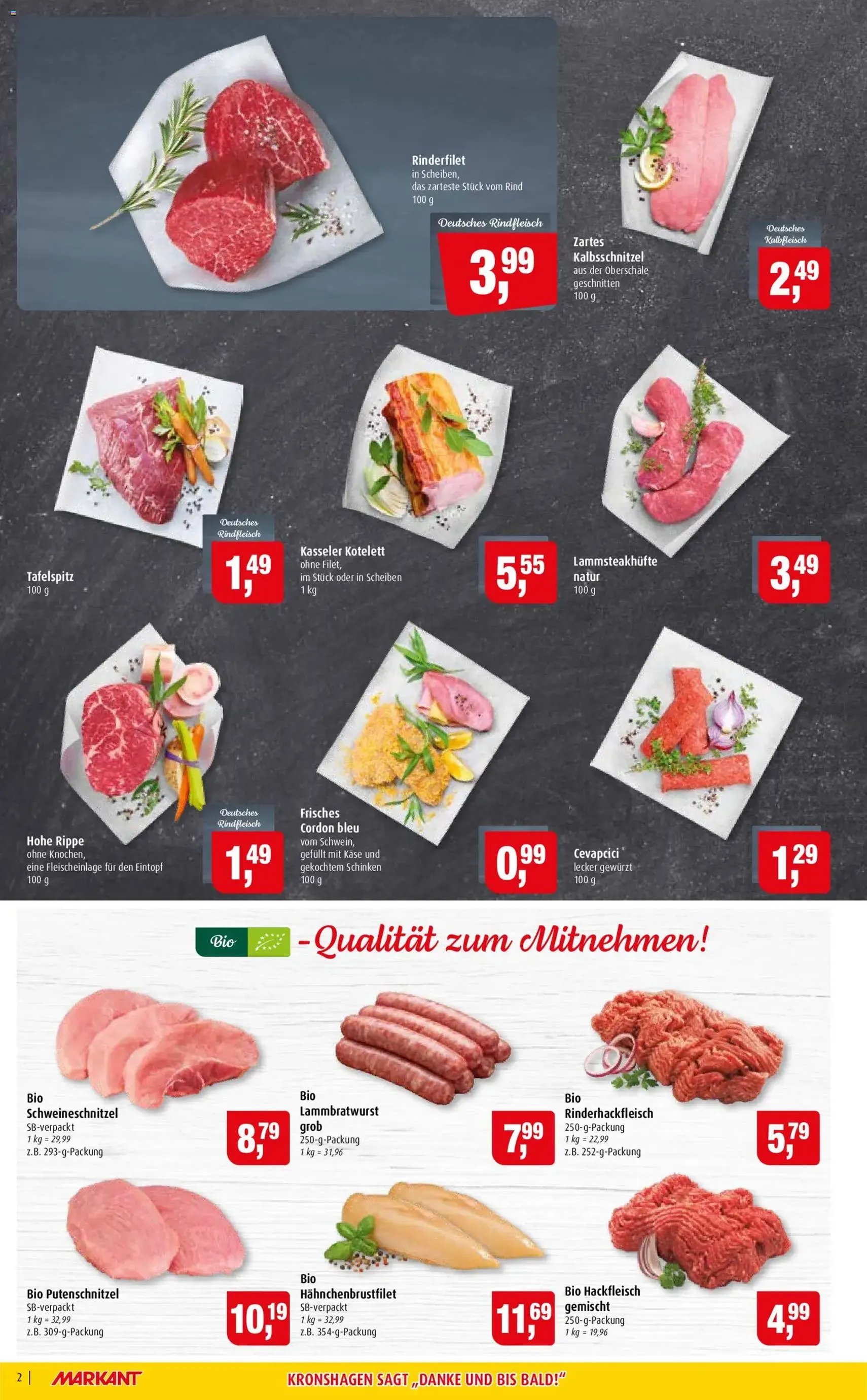 Markant Prospekt - Gültiger Prospekt ab 03.08.2026, Seite 2 von insgesamt 14