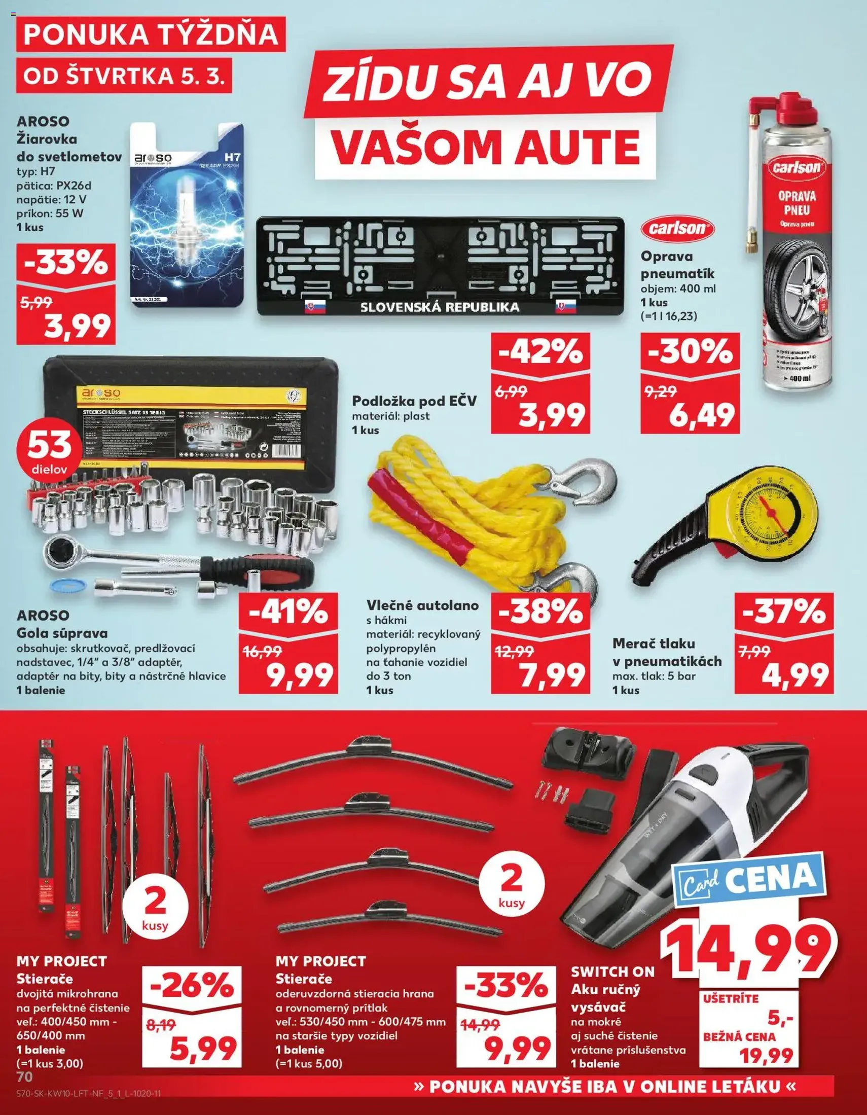 Kaufland leták - platný leták od 05.03.2026 strana 70 z 78