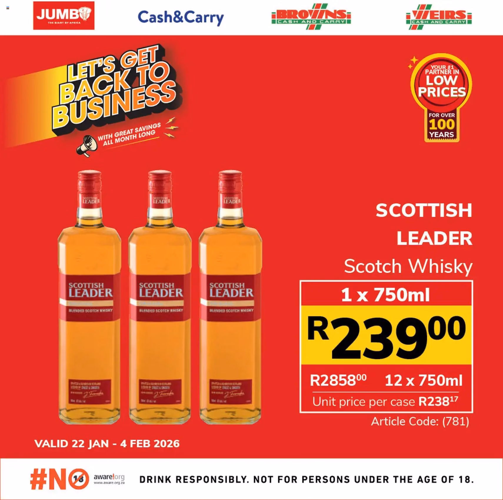 Jumbo Whisky Specials - valid flyer from 22/01/2026, page 3 of 5