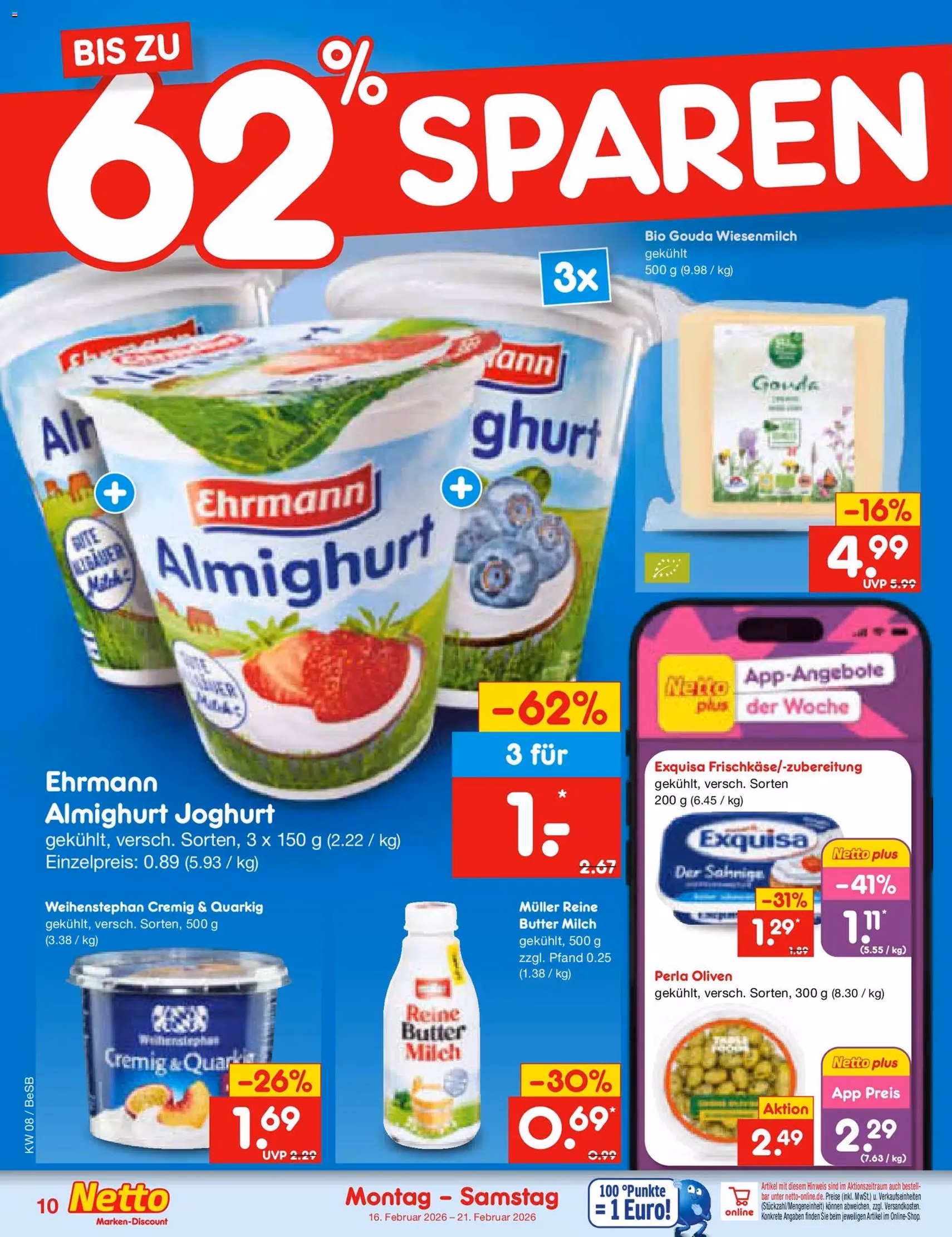 Netto Marken-Discount Prospekt - Gültiger Prospekt ab 16.02.2026, Seite 10 von insgesamt 54