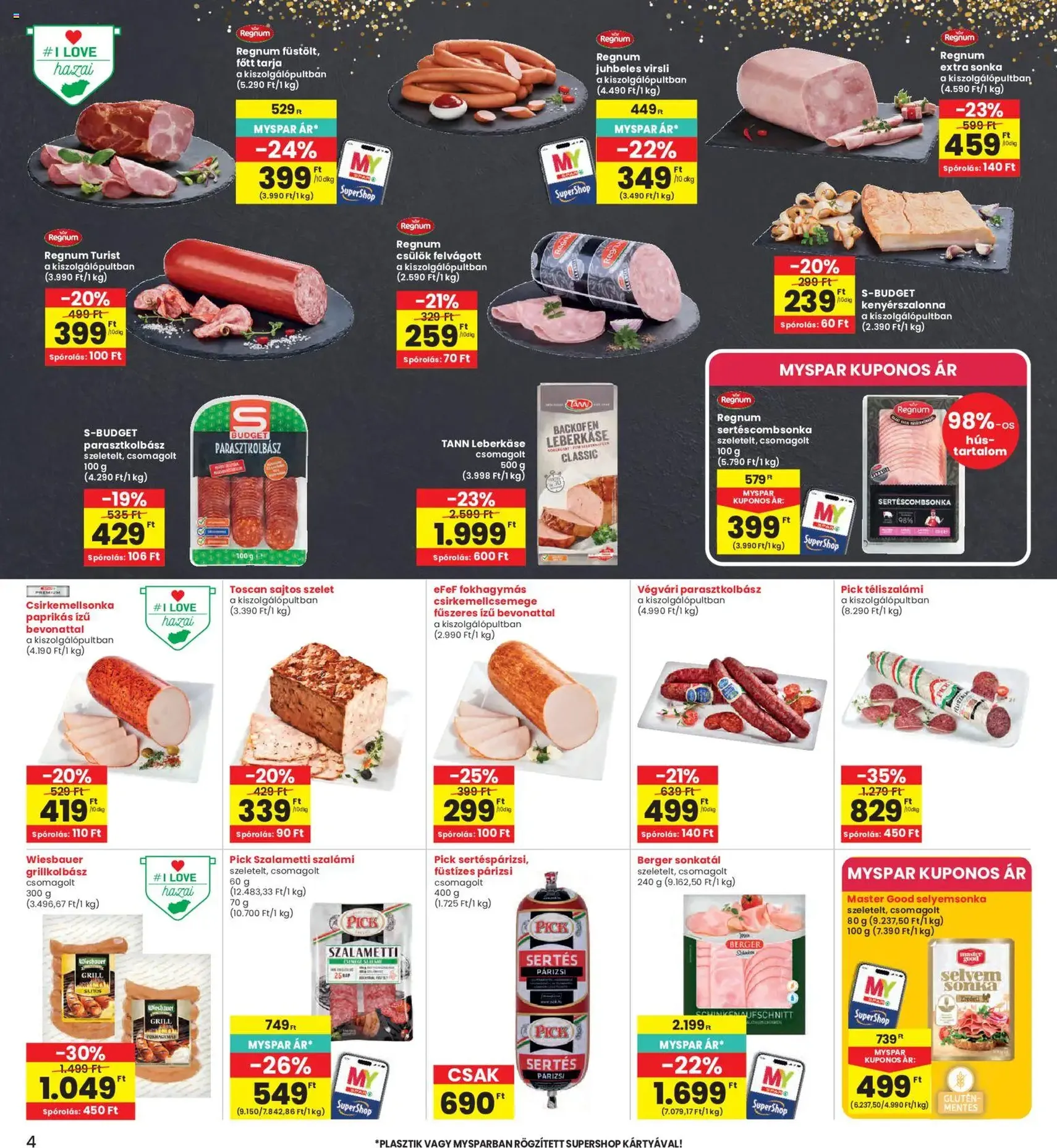 Interspar akciós újság - 2026.08.06. érvényes szórólap 4 oldal 20 oldalból