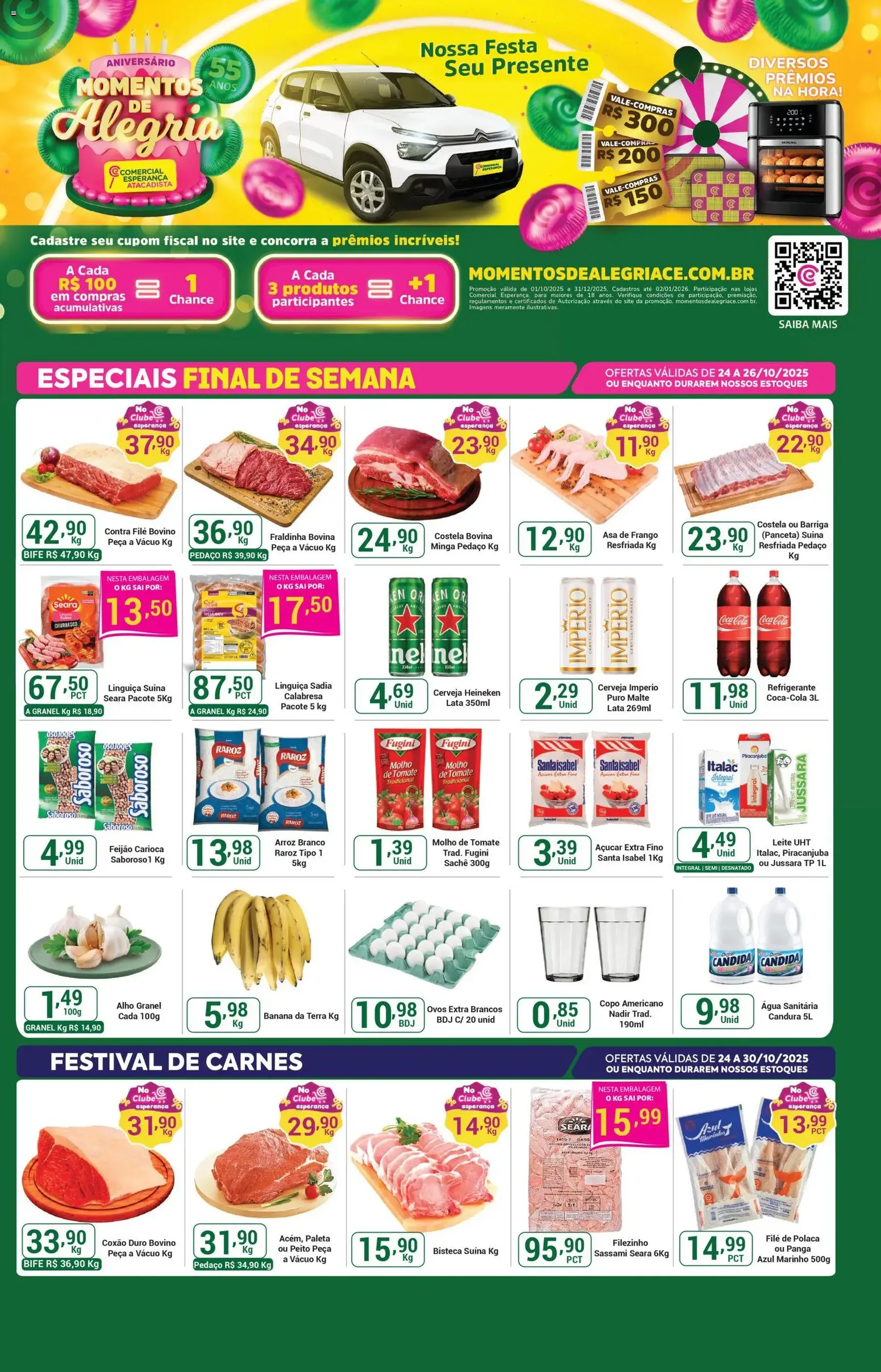 Comercial Esperança - Ofertas da semana - folheto válido a partir de 24/10/2025 página 1 de 4