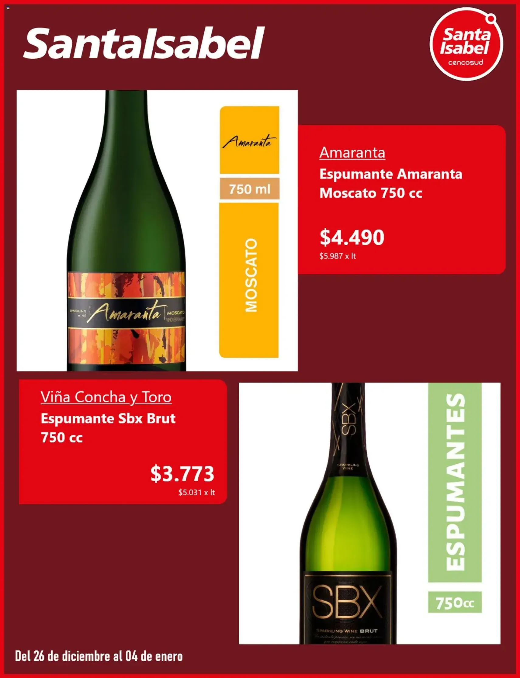 Santa Isabel ofertas - folleto válido desde 29.12.2025 página 5 de 5