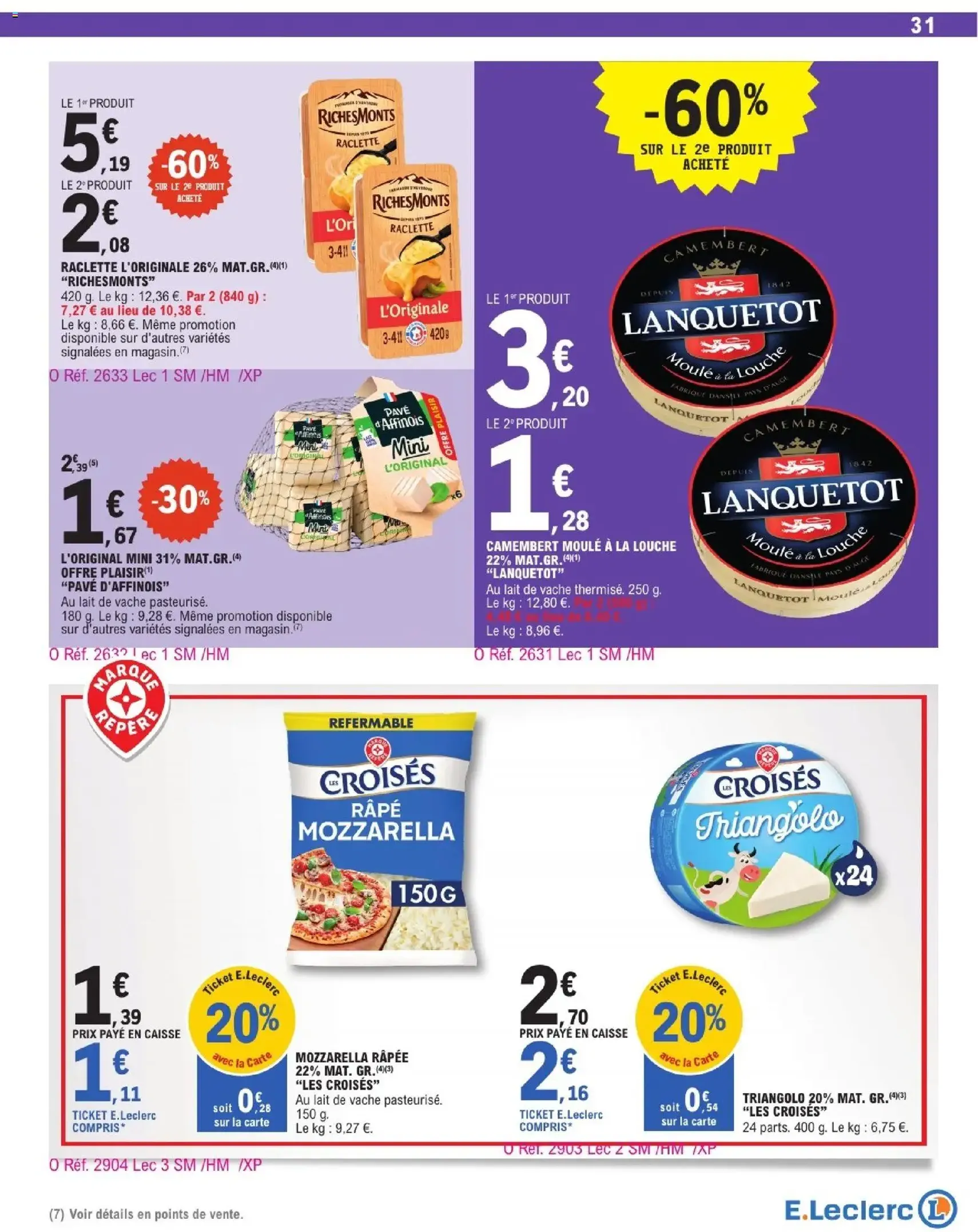 E.Leclerc catalogue - brochure valable à partir du 20/10/2026, page 31 sur 63