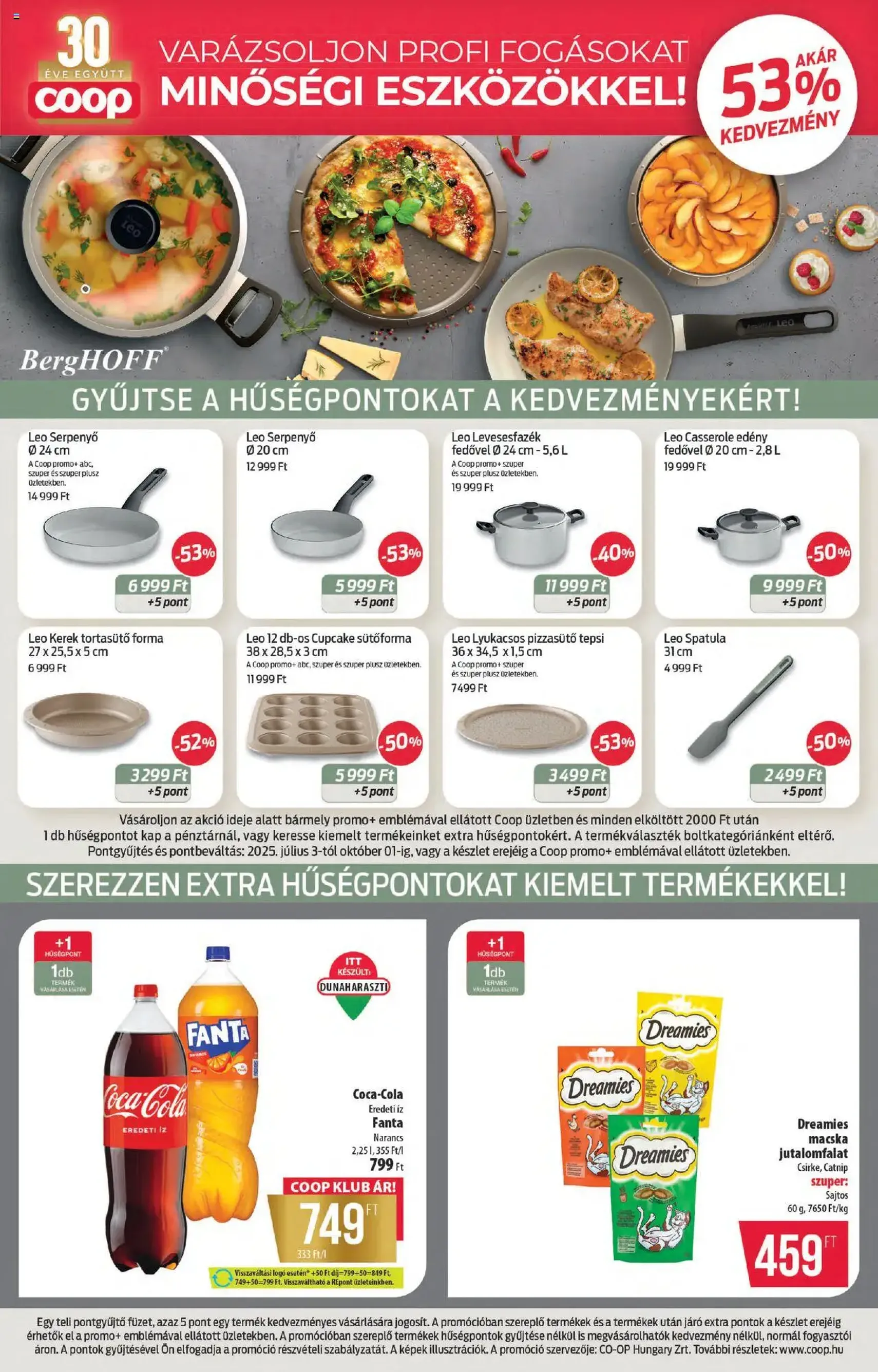COOP Akciós újság - 2025.08.07. érvényes szórólap 4 oldal 12 oldalból COOP Akciós újság - 2025.08.07. érvényes szórólap 4 oldal 12 oldalból