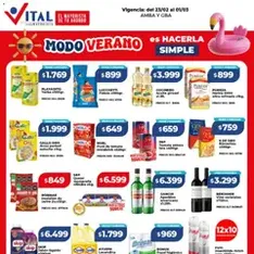 Vista previa del folleto Vital - Ofertas válido desde 23/02/2026