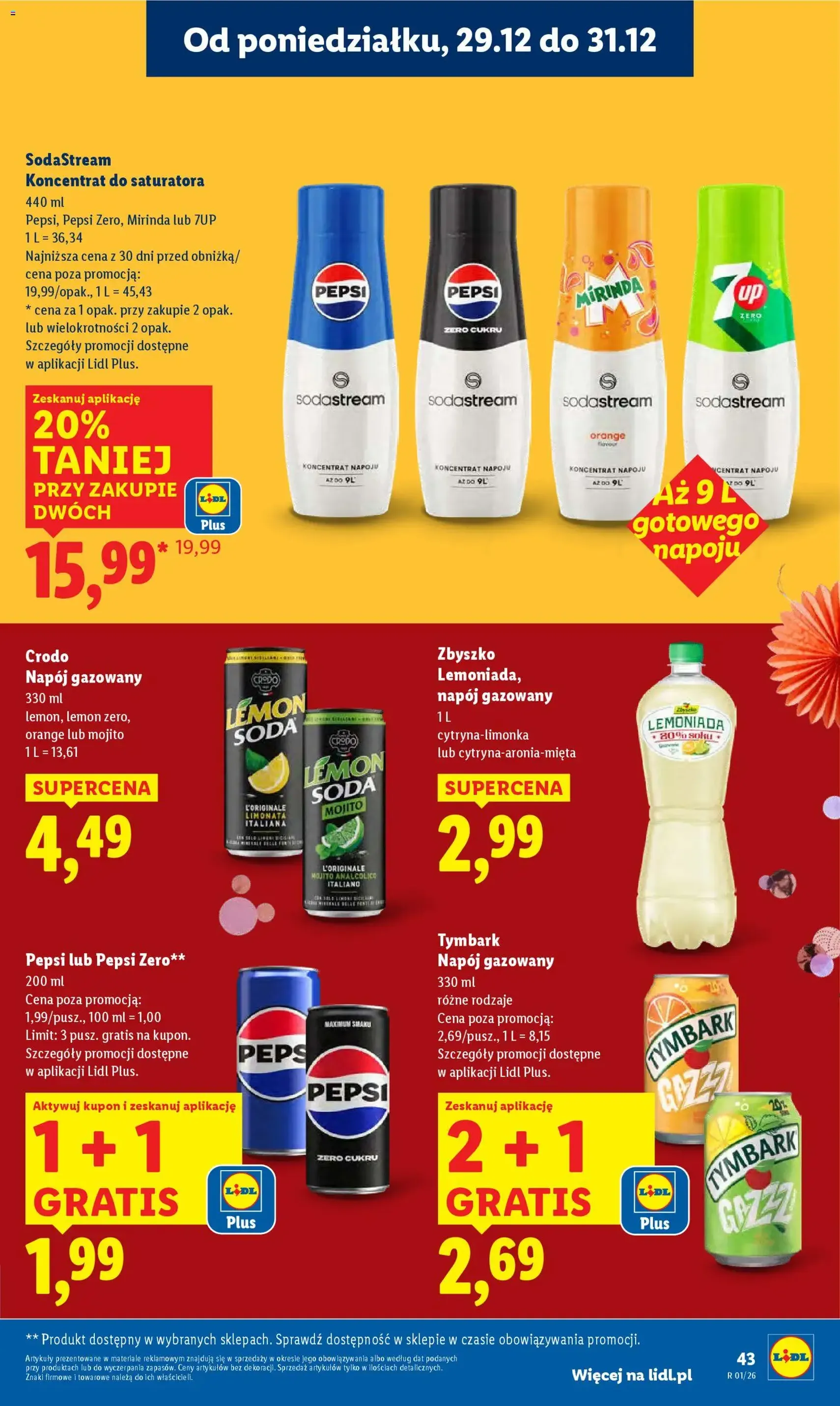 Lidl Gazetka - ważny gazetka od 29.12.2025 strona 43 z 64