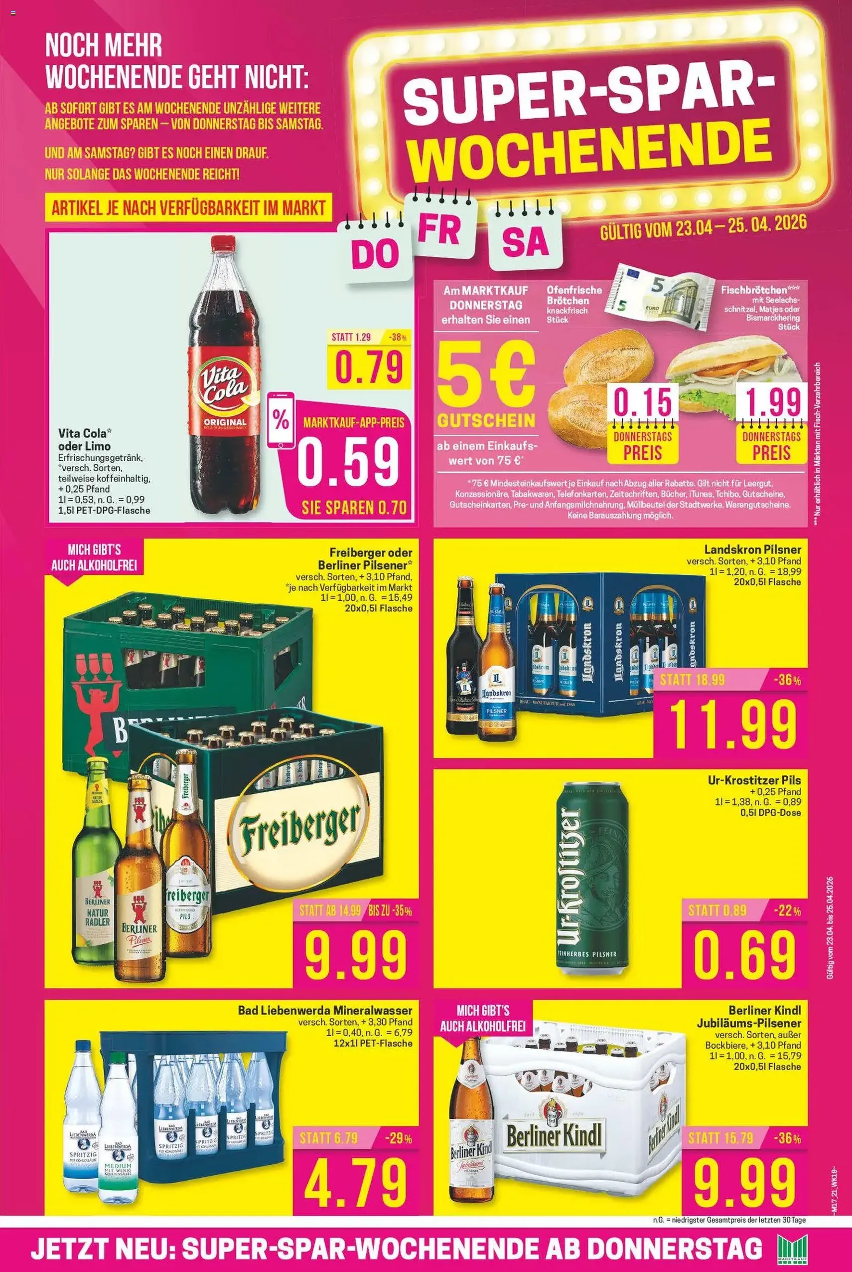 Marktkauf Prospekt - Gültiger Prospekt ab 20.04.2026, Seite 21 von insgesamt 28